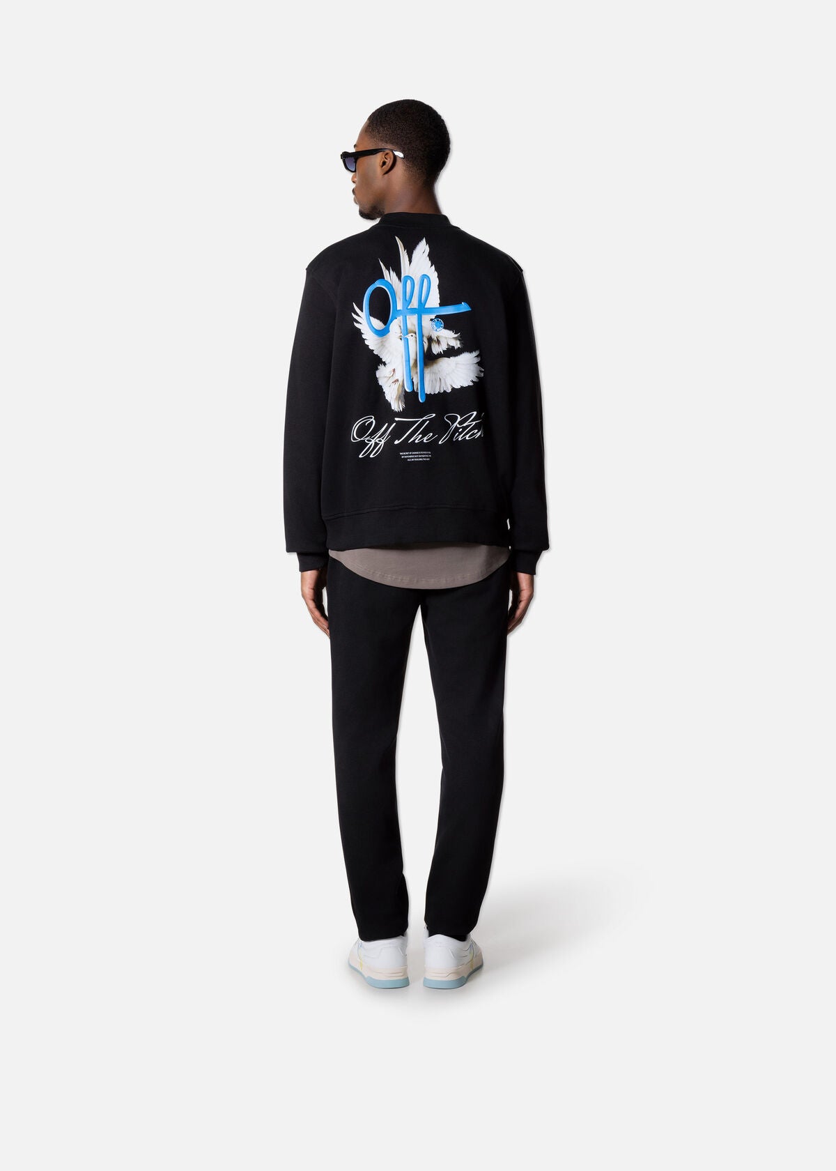 Off The Pitch Rebirth Crewneck- Black