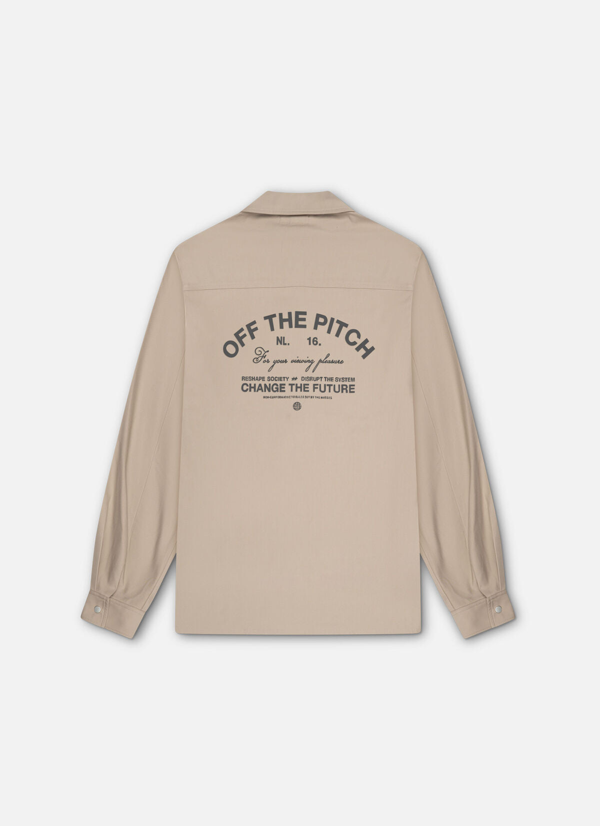 Off The Pitch System Shirt- Sand