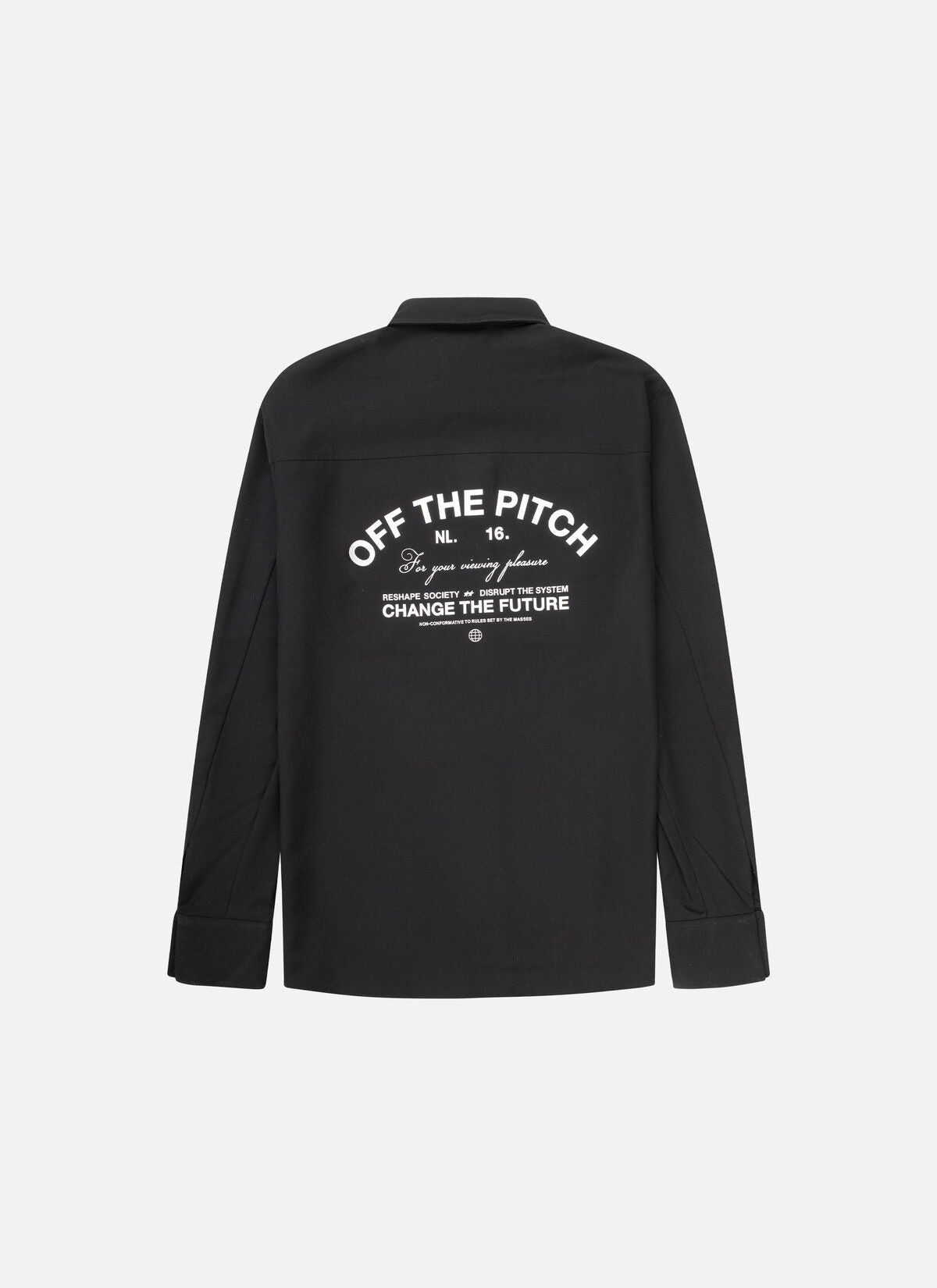 Off The Pitch System Shirt- Black