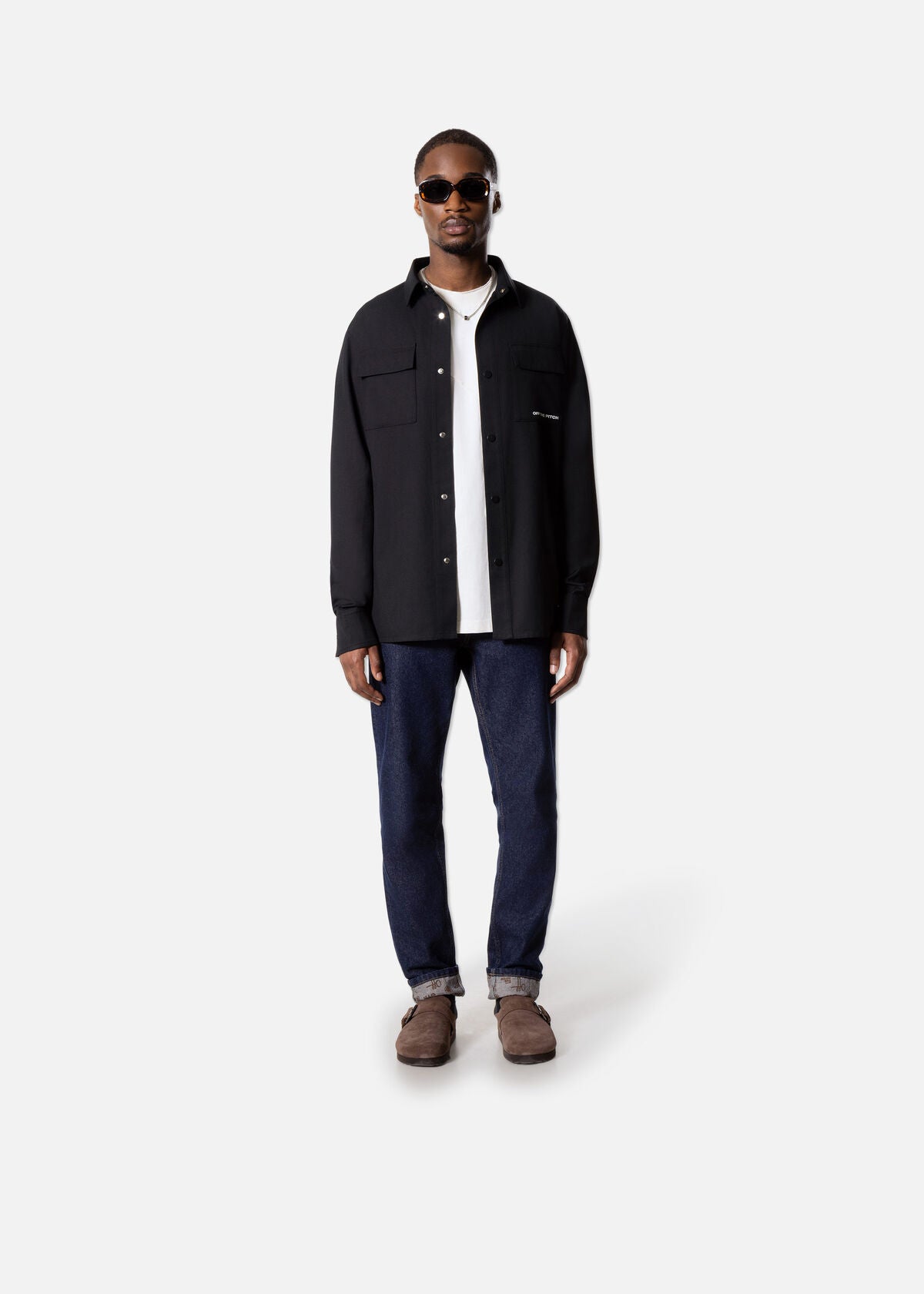 Off The Pitch System Shirt - Black