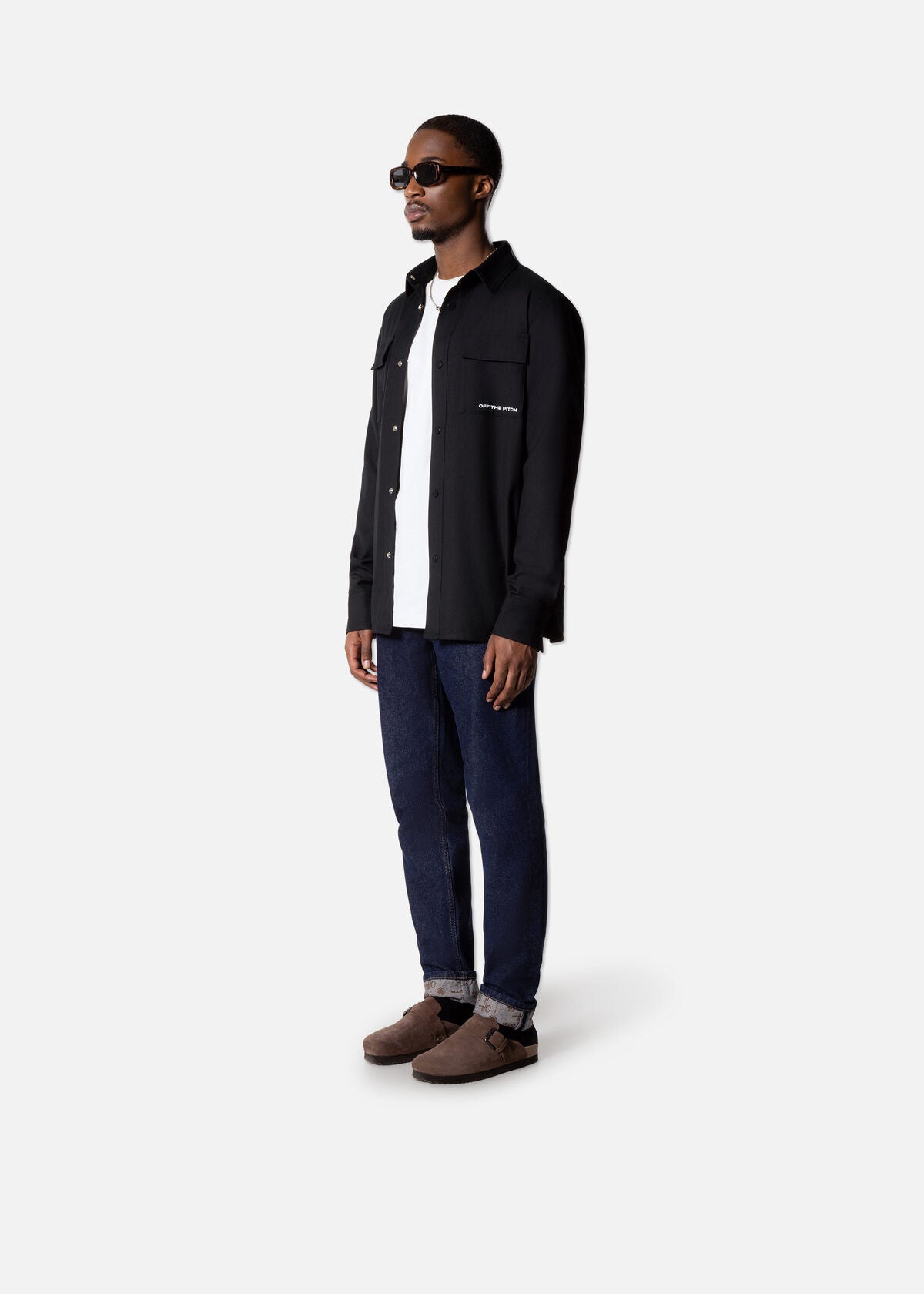 Off The Pitch System Shirt - Black