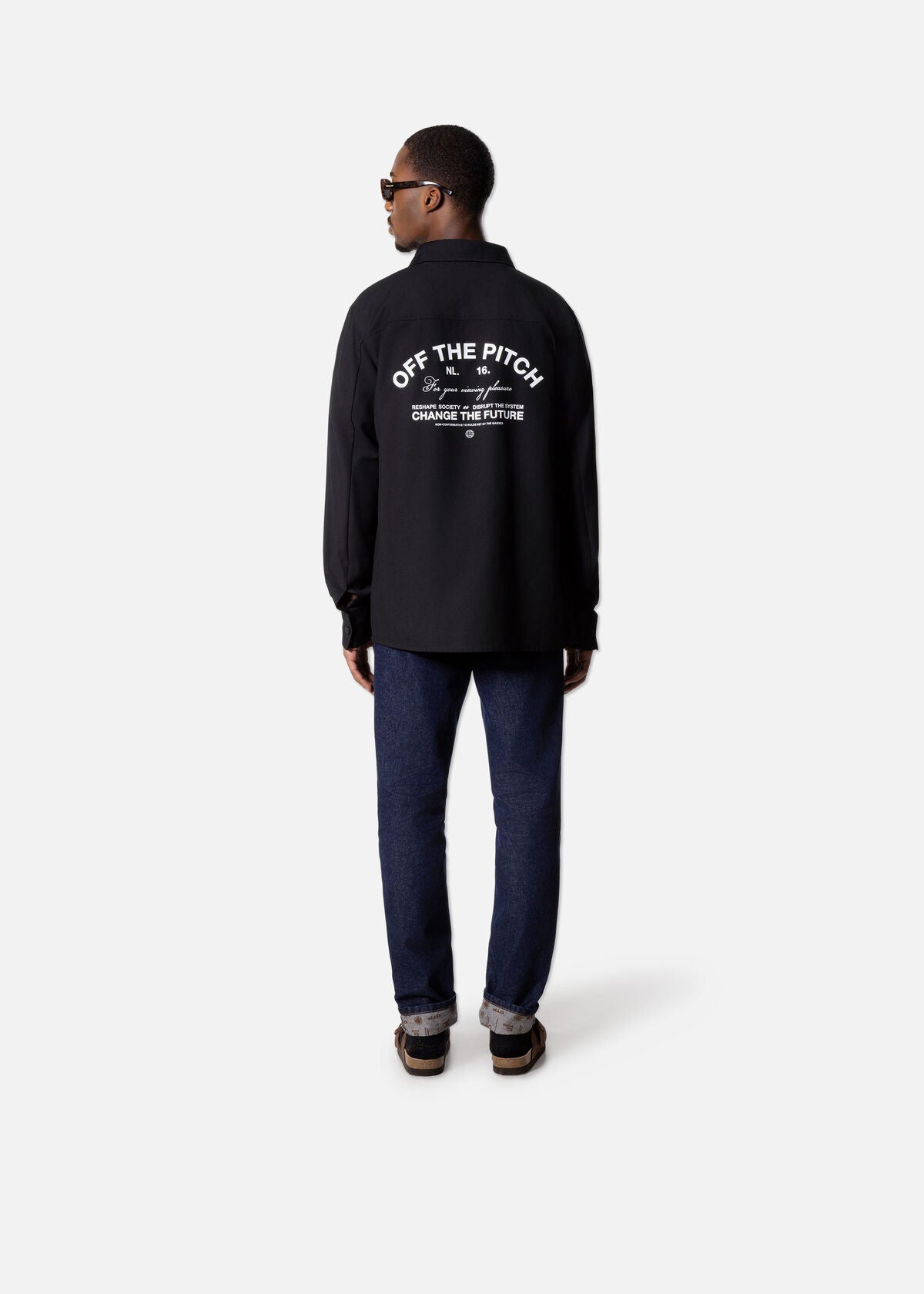Off The Pitch System Shirt - Black