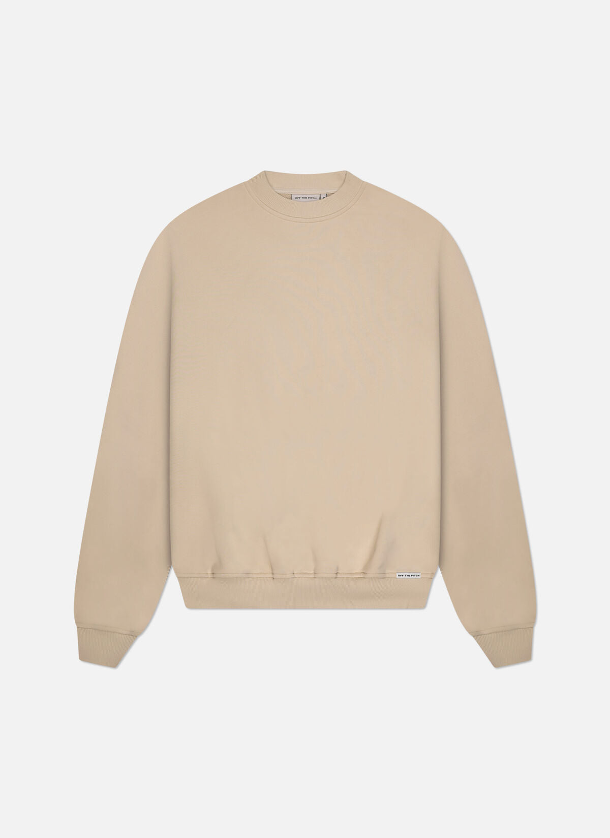 Off The Pitch Lit Crewneck- Sand