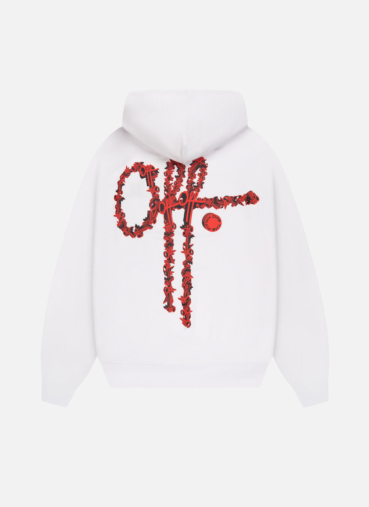 Off The Pitch 3D OFF Hood- White