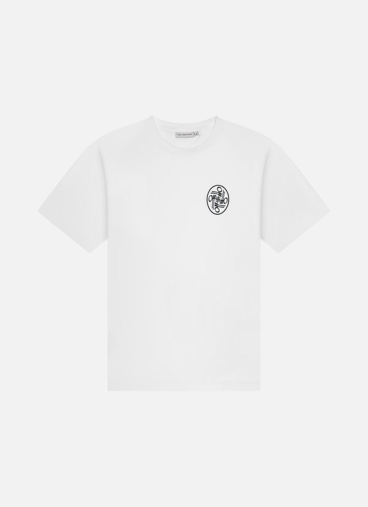 Off The Pitch Never Settle T-shirt - White