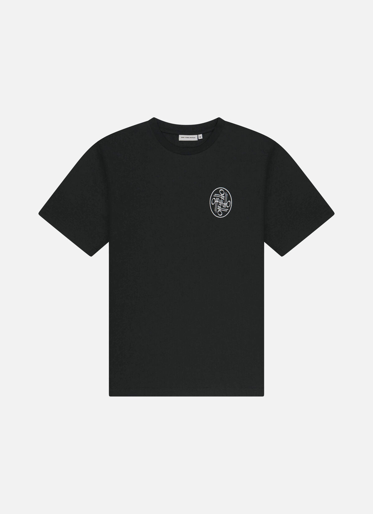 Off The Pitch Never Settle T-shirt - Black