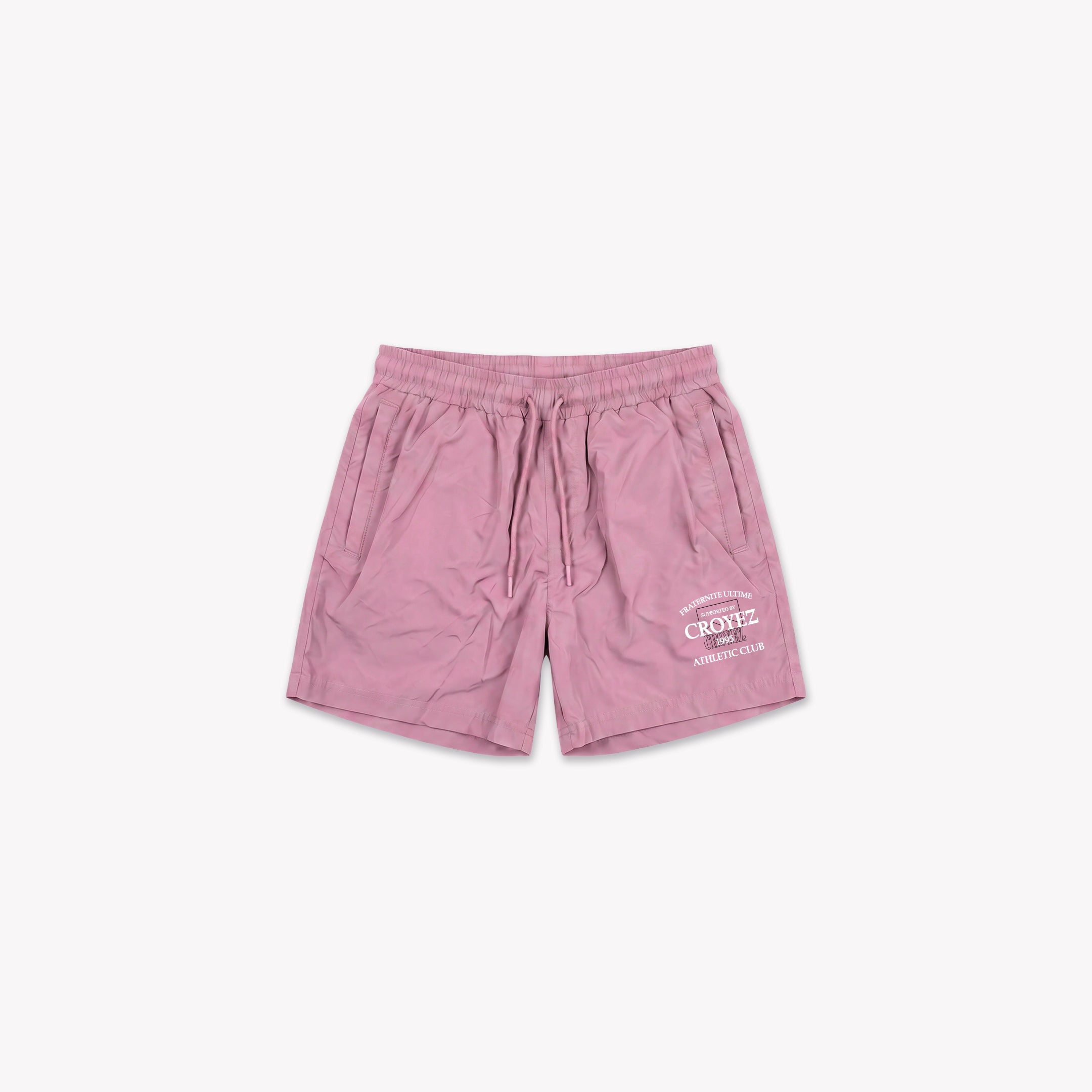 Croyez Overlay Fraternite Swim Short- Pink