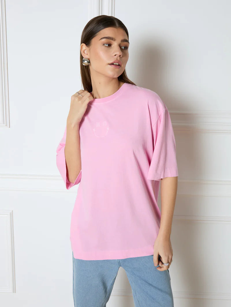Refined Department Knitted Smiley T-shirt Bruna