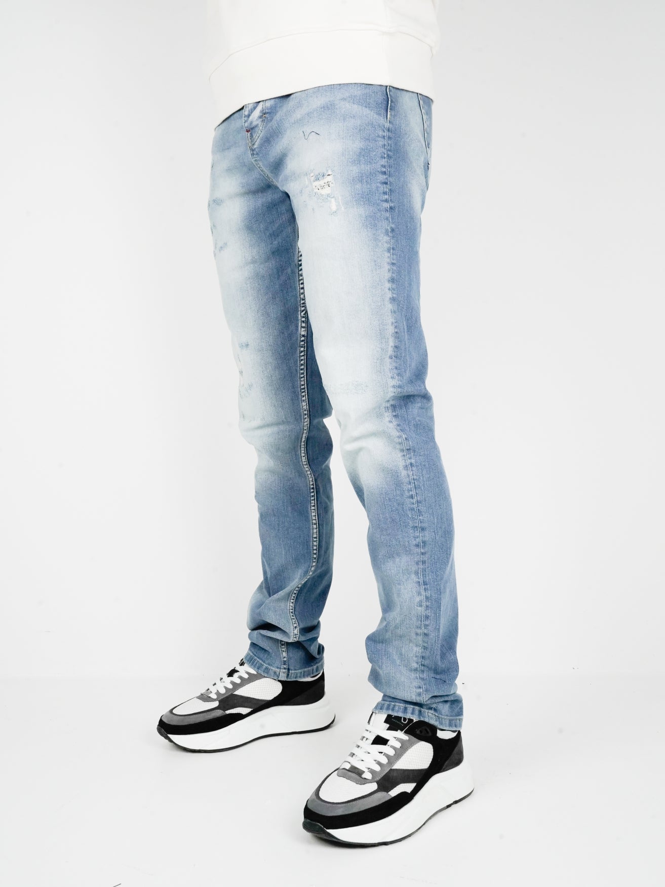 AB Lifestyle Reno Denim- Mid Blue