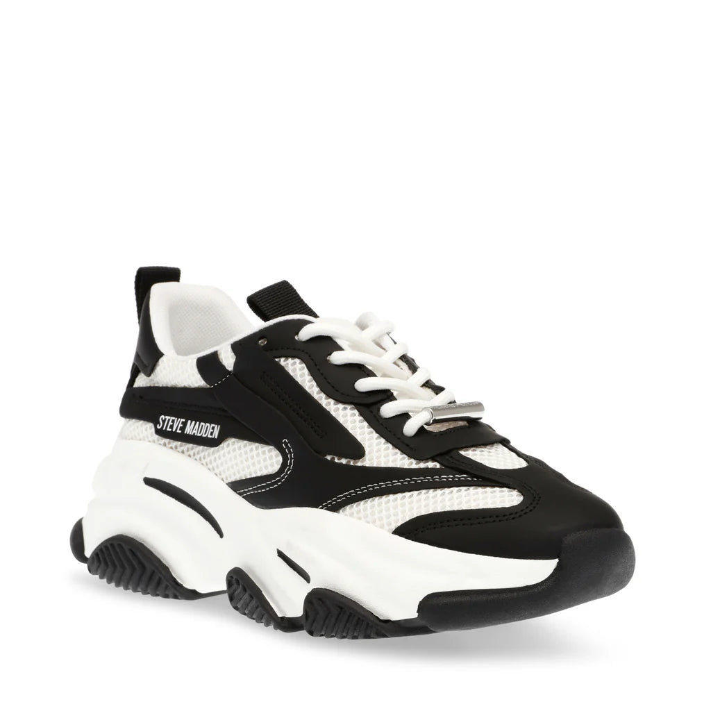 Steve Madden Possession-E Sneaker Zwart - Wit