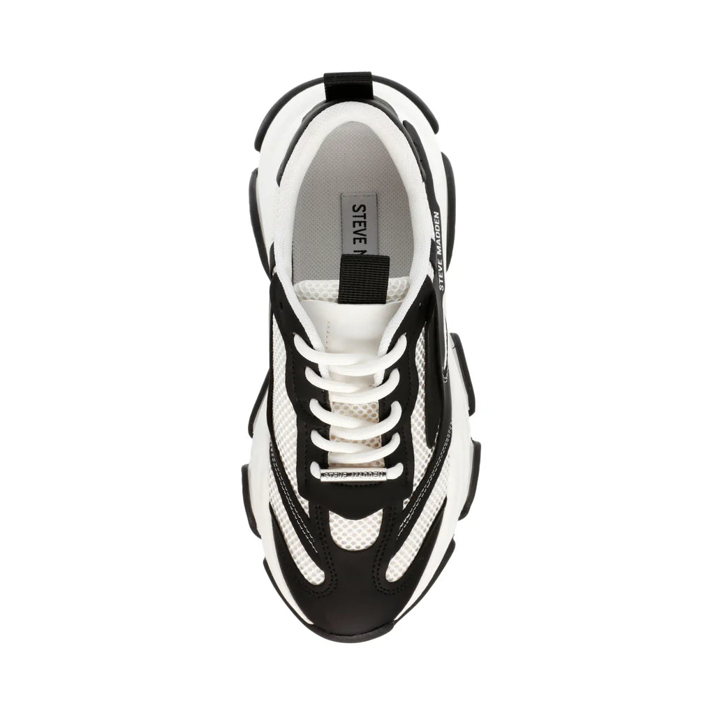 Steve Madden Possession-E Sneaker Zwart - Wit