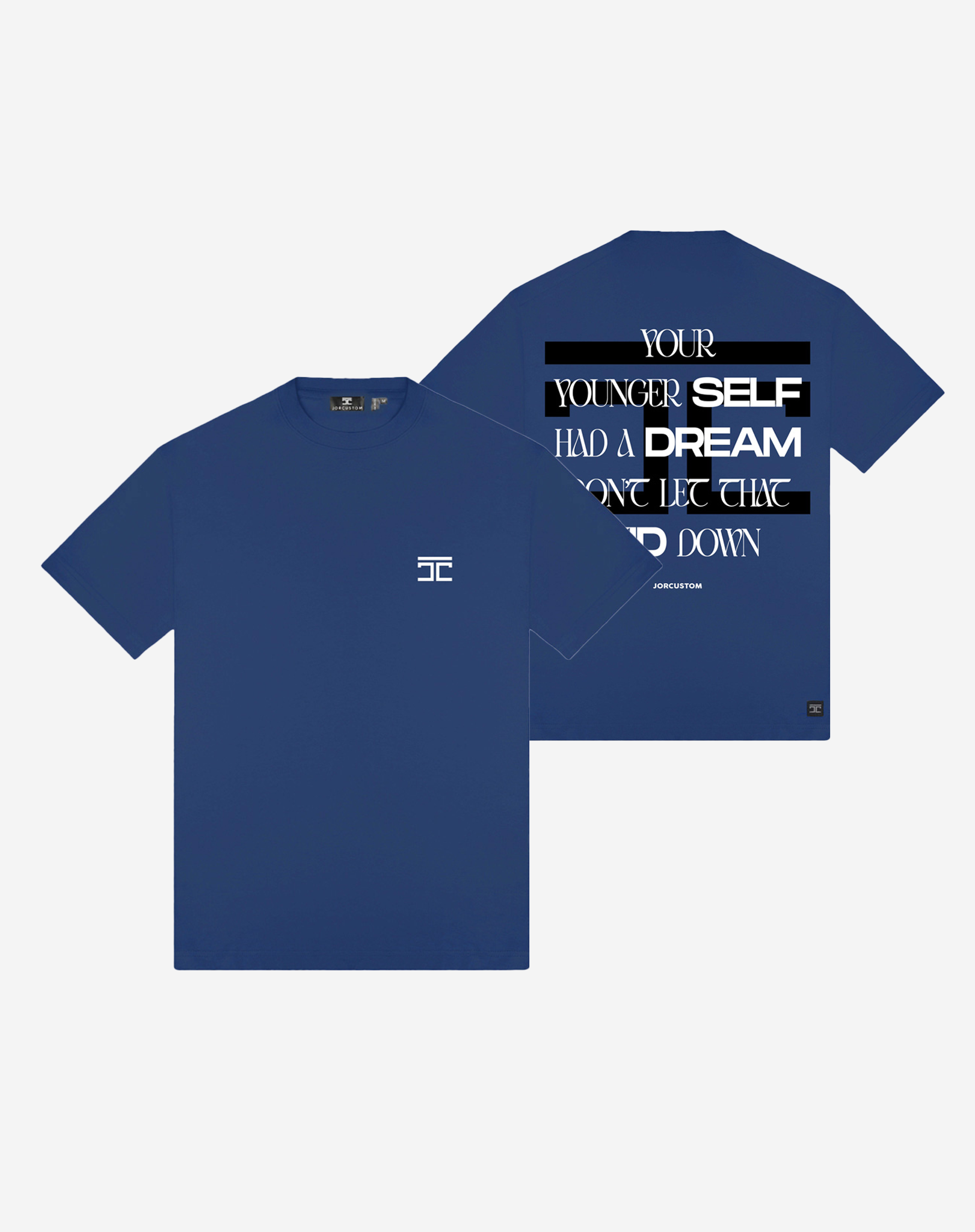Jorcustom Dream Loose Fit T-shirt Blauw