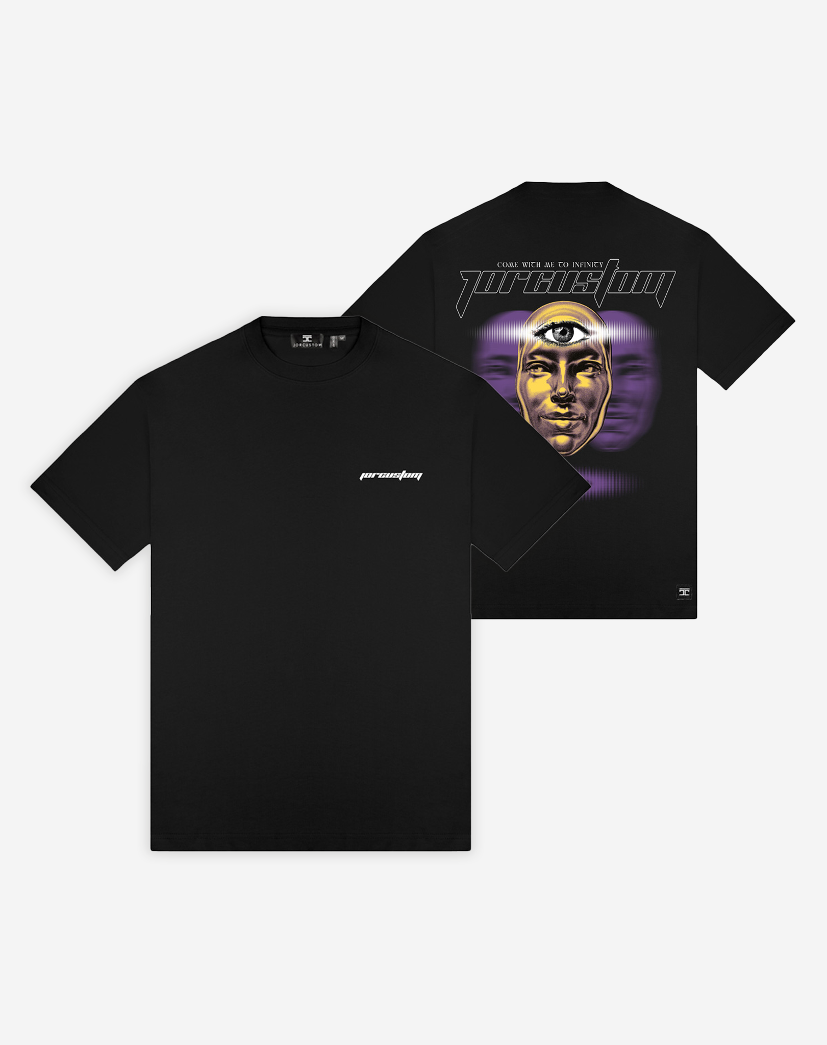 Jorcustom Infinity Loose Fit T-shirt Zwart