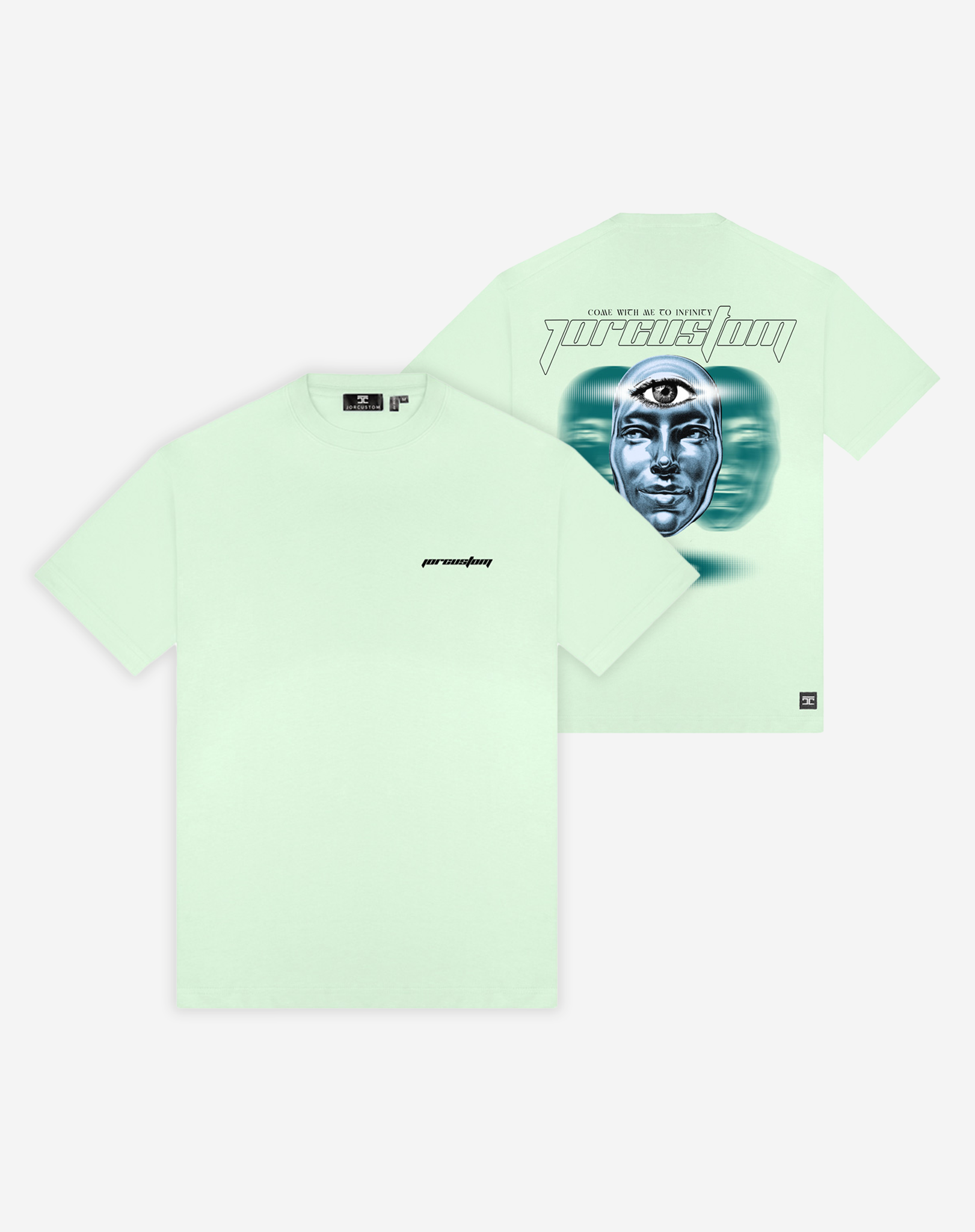 Jorcustom Infinity Loose Fit T-shirt Mint