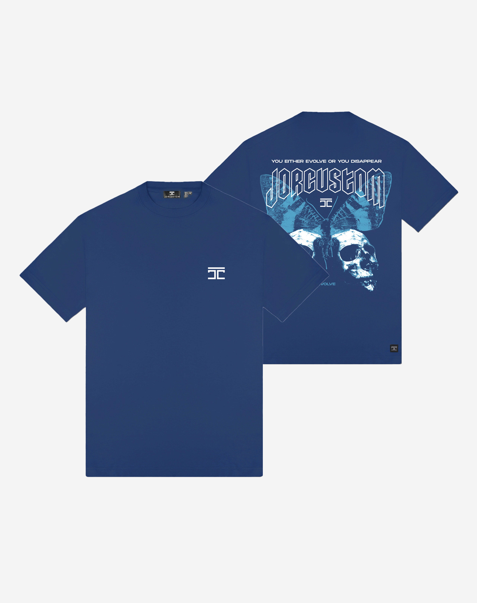 Jorcustom Evolve Loose Fit T-shirt Blauw