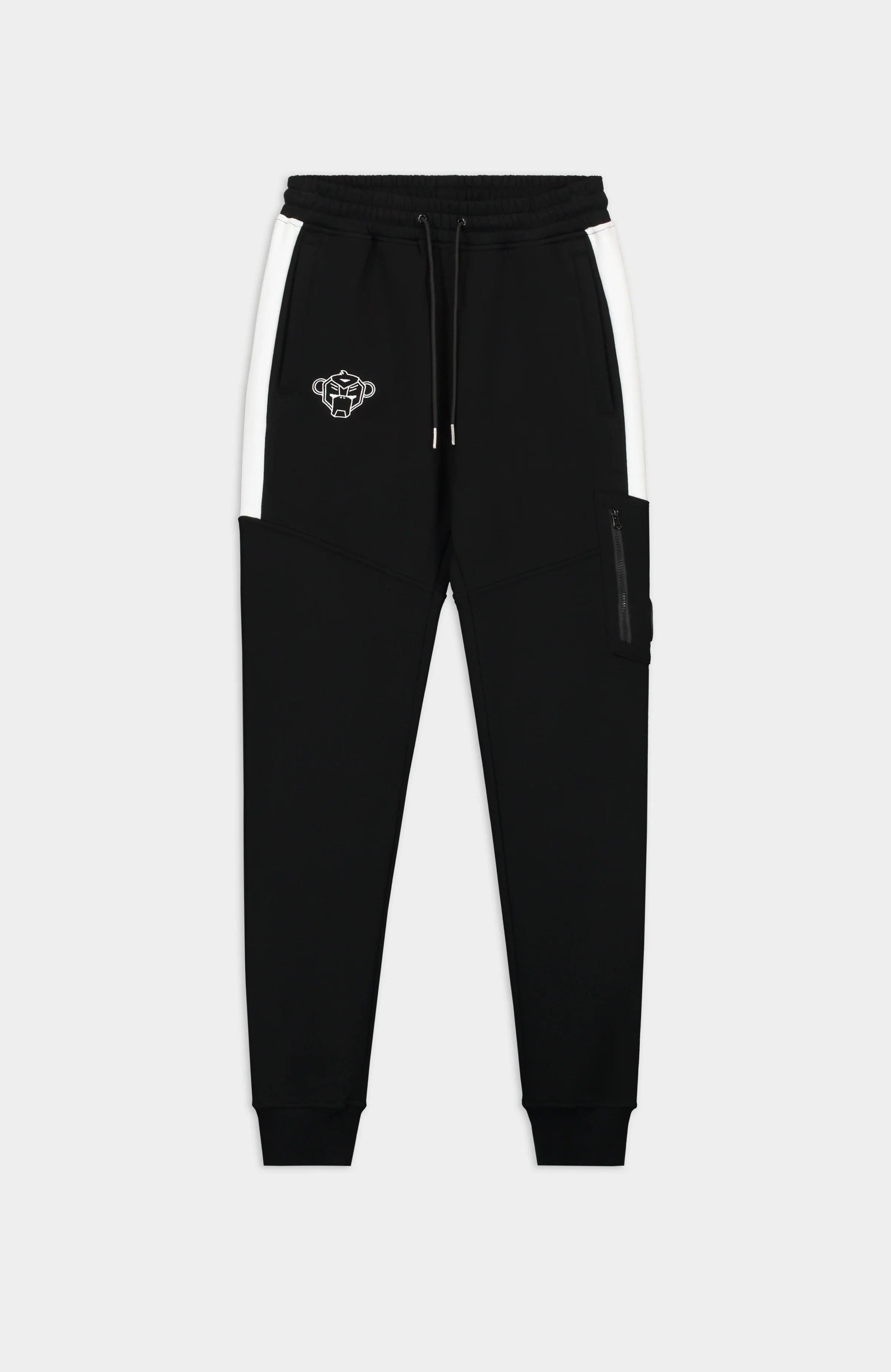 Black Bananas Junior Stripe Sweatpants- Black