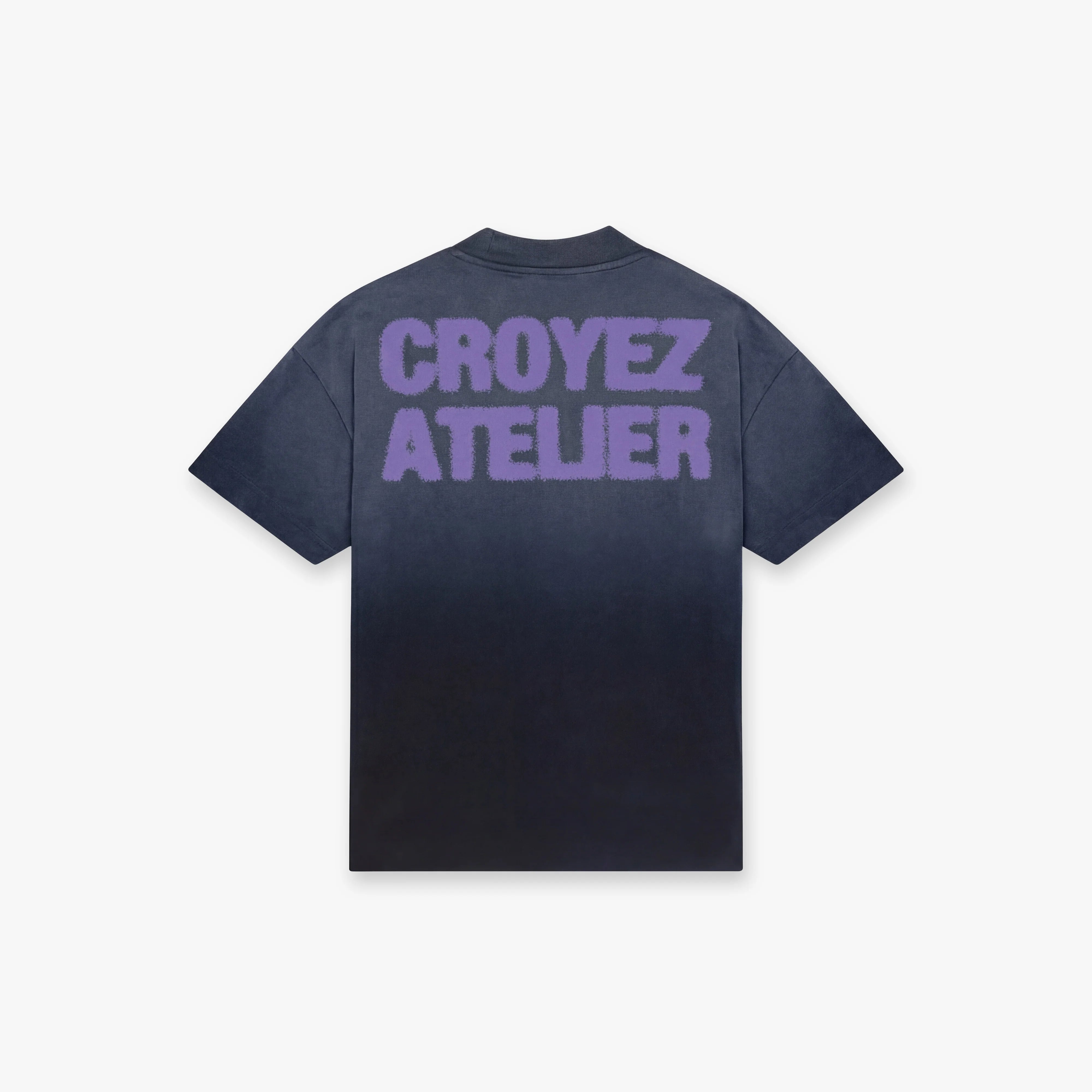 Croyez Sprayed Atelier T-Shirt- Black