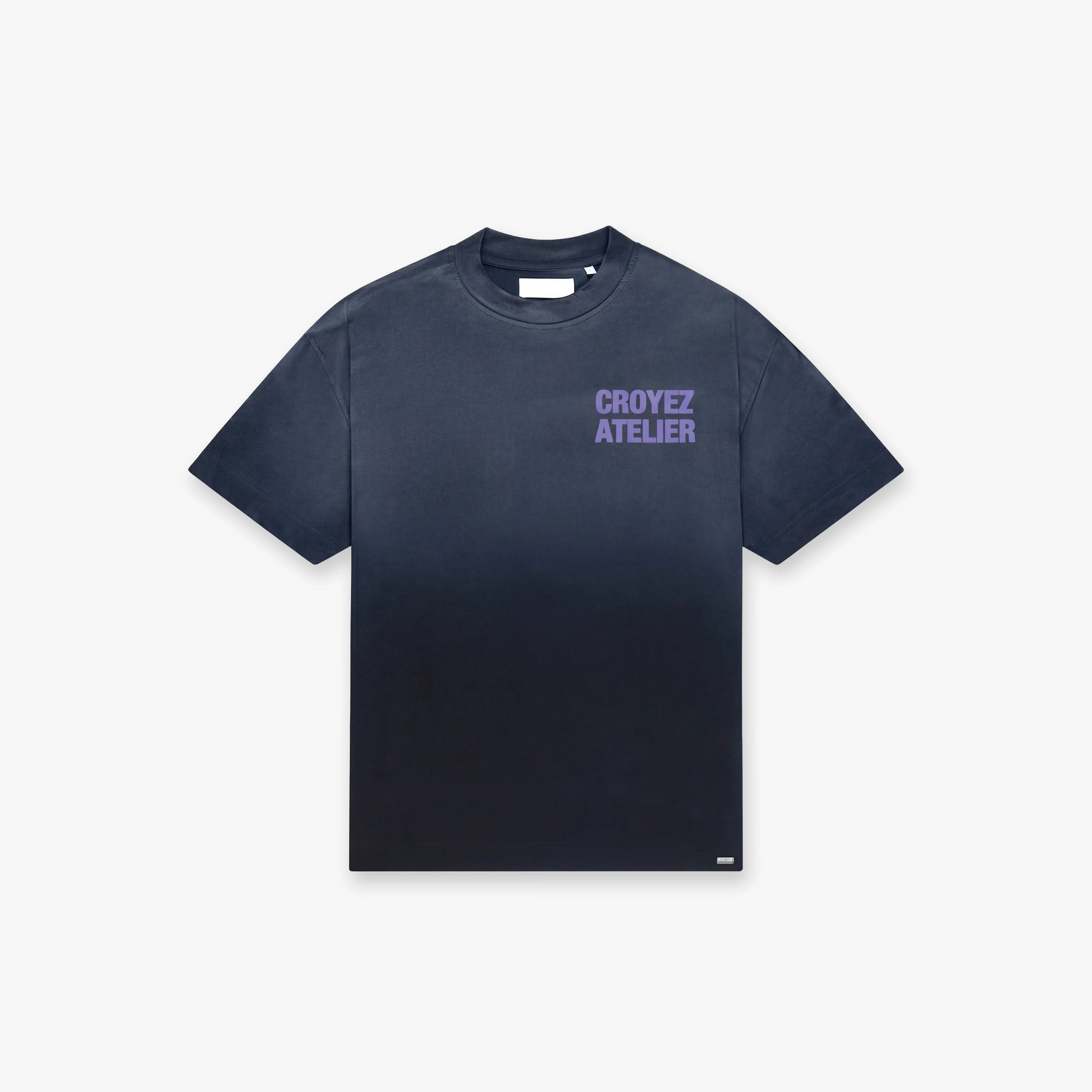 Croyez Sprayed Atelier T-Shirt- Black