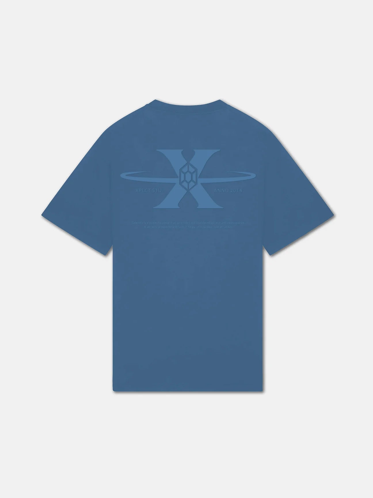 Xplct Studios Stone T-shirt Blauw
