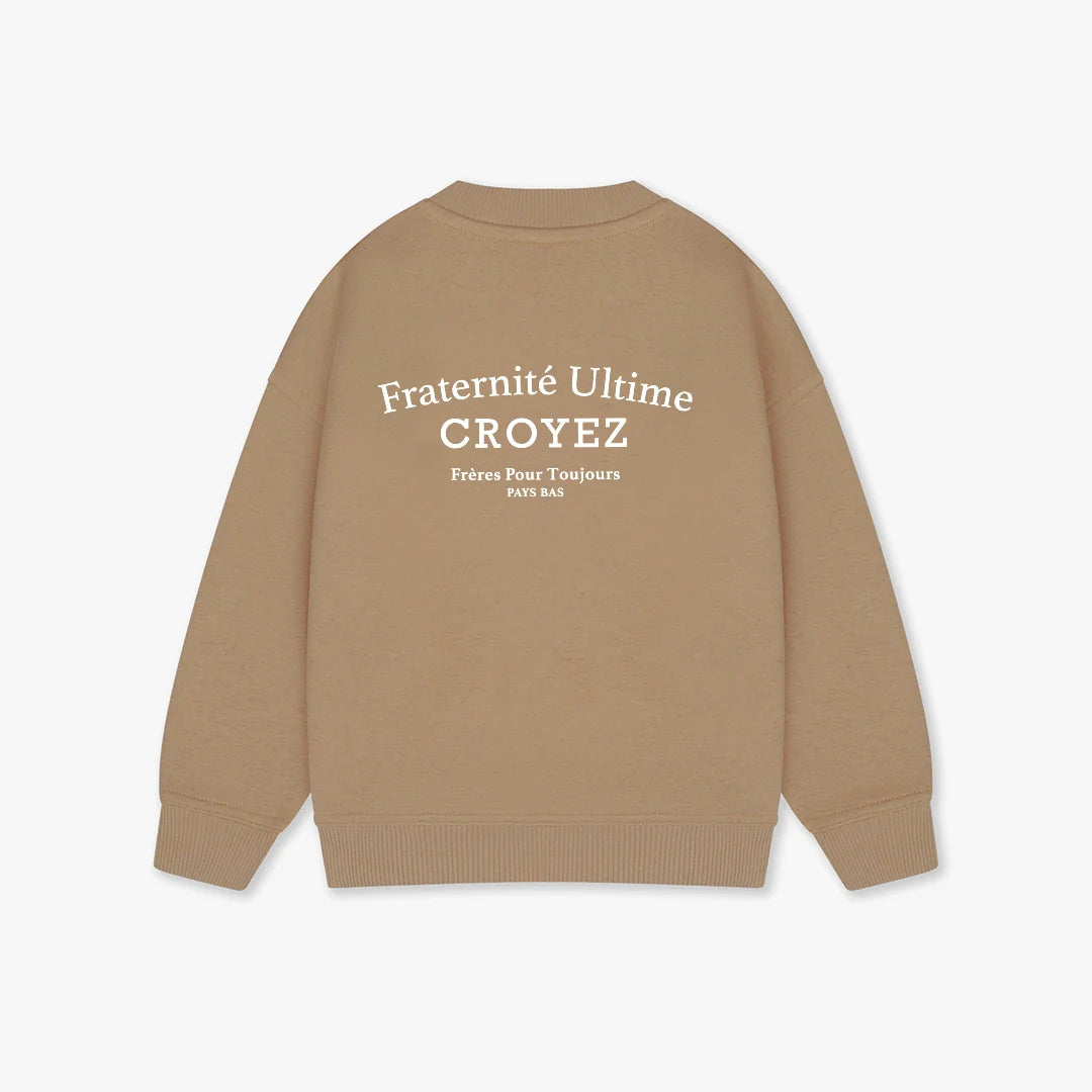 Croyez Mini Fraternite Sweater- Dusty Olive