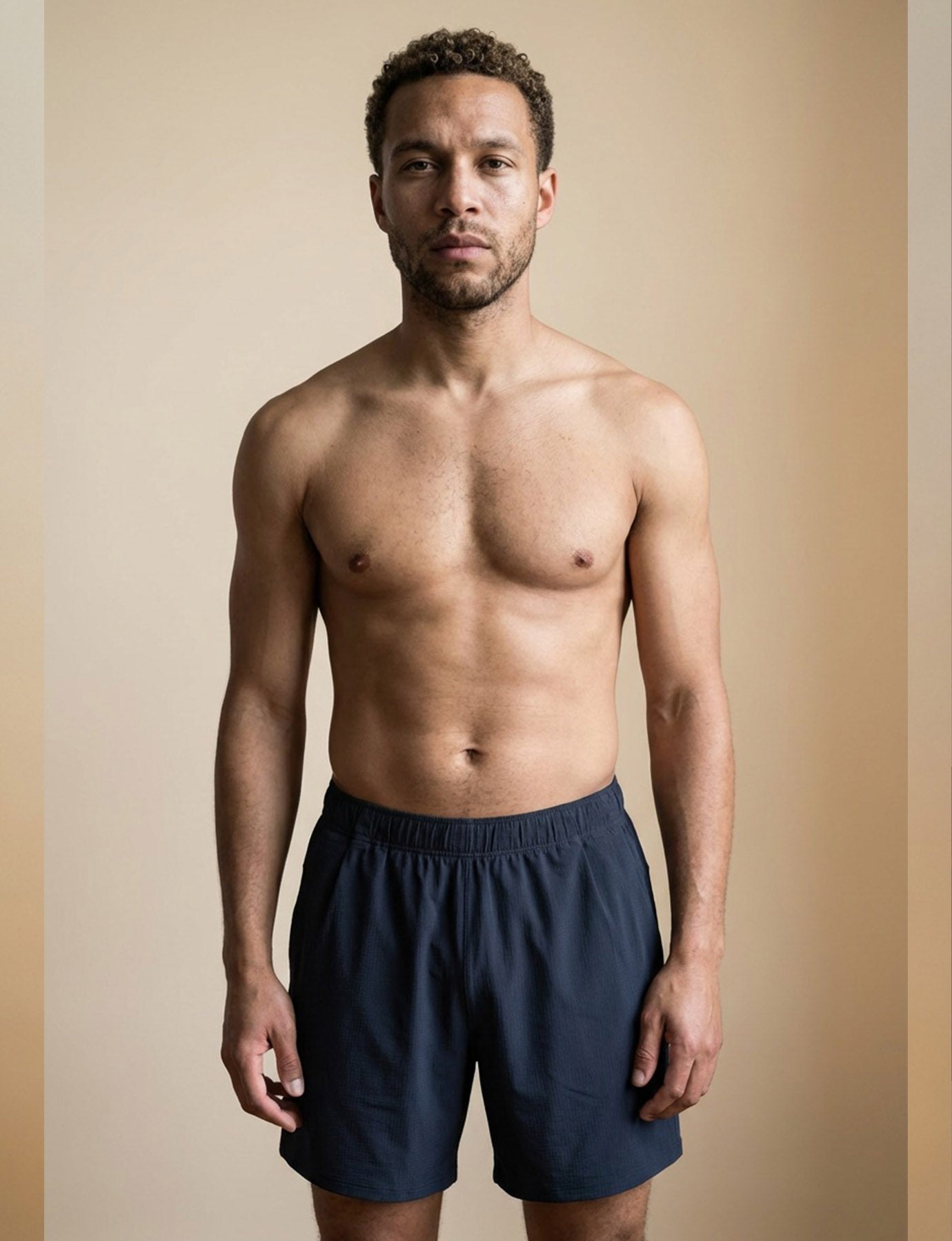 Neycko Swim Short Waffle- Navy Blue