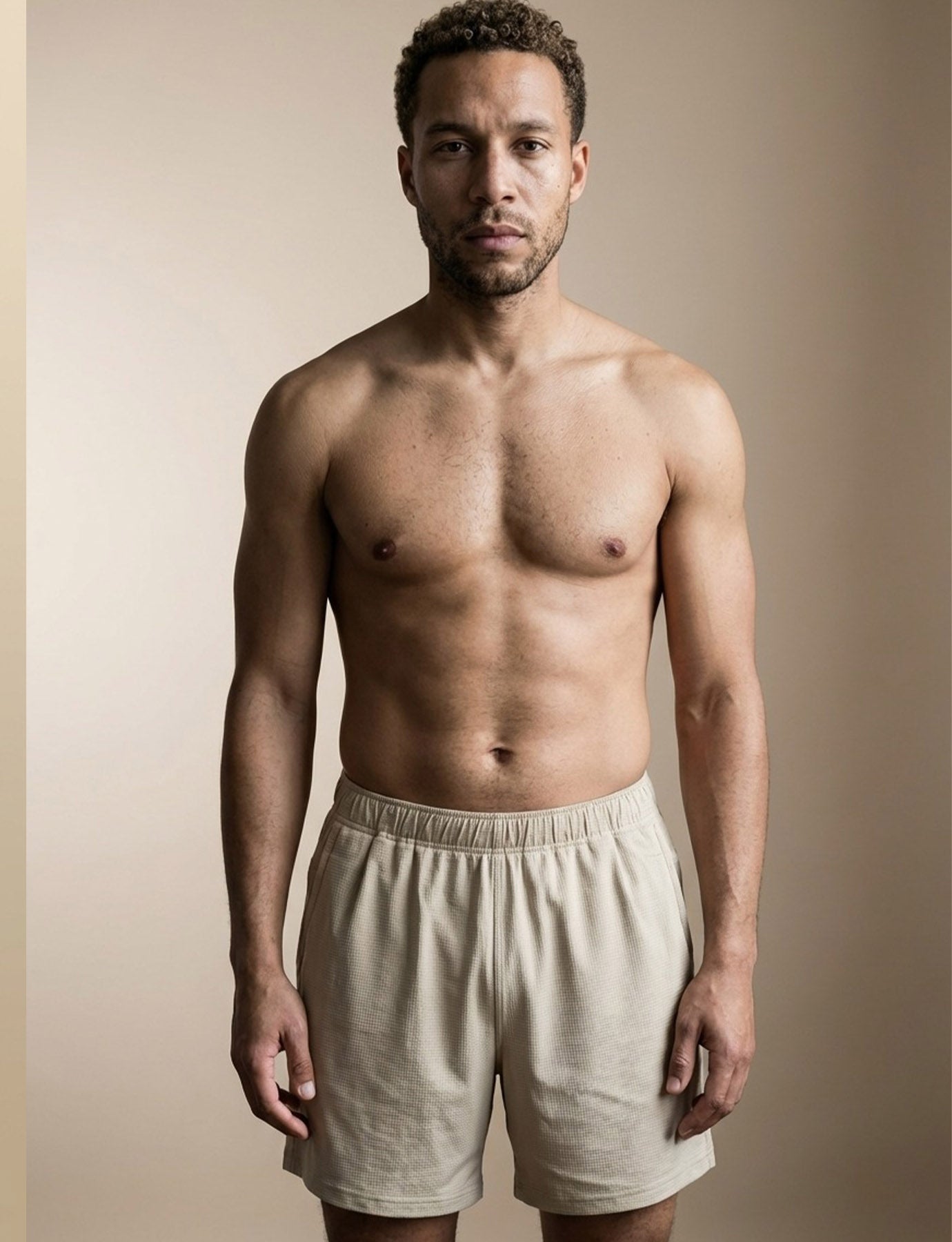 Neycko Swim Short Waffle- Vanilla