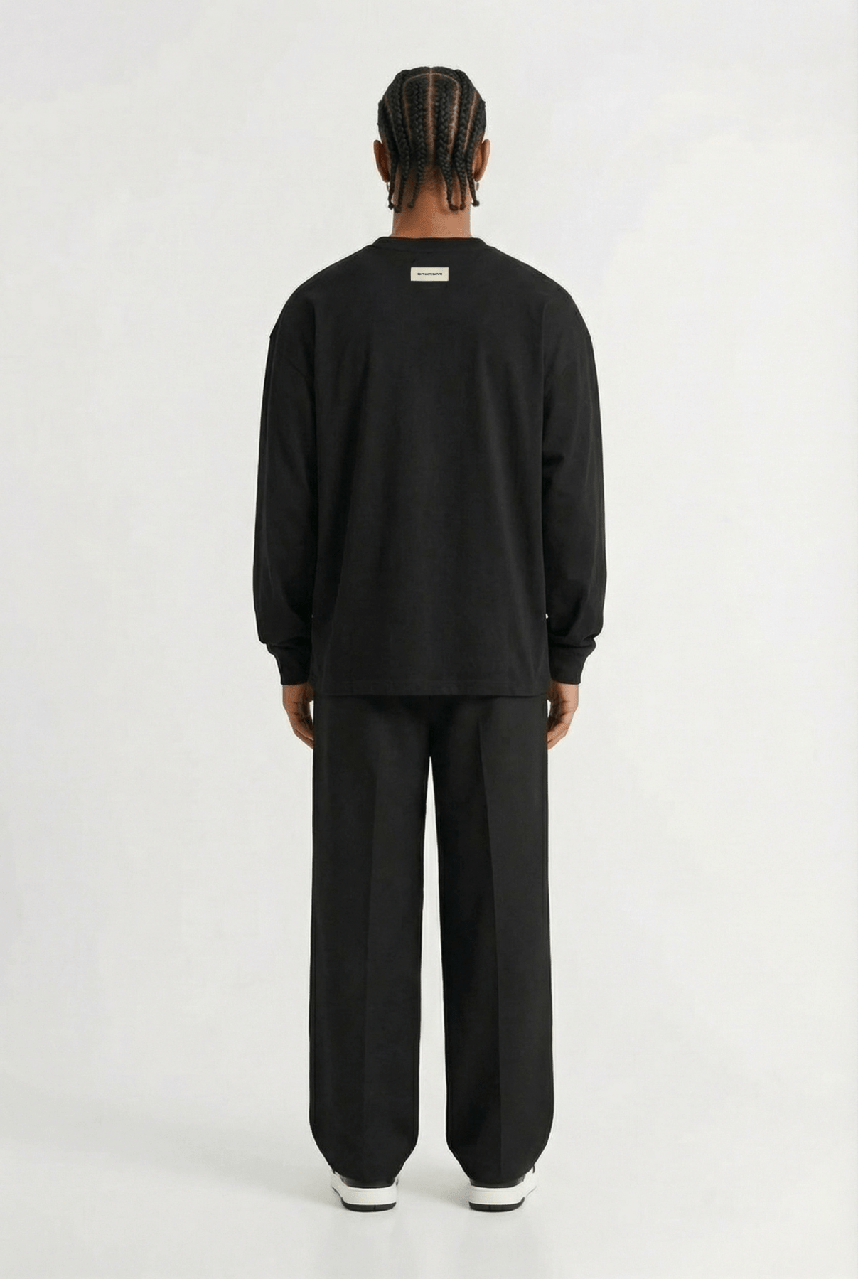 Don't Waste Culture Unisa Long Sleeve- Black