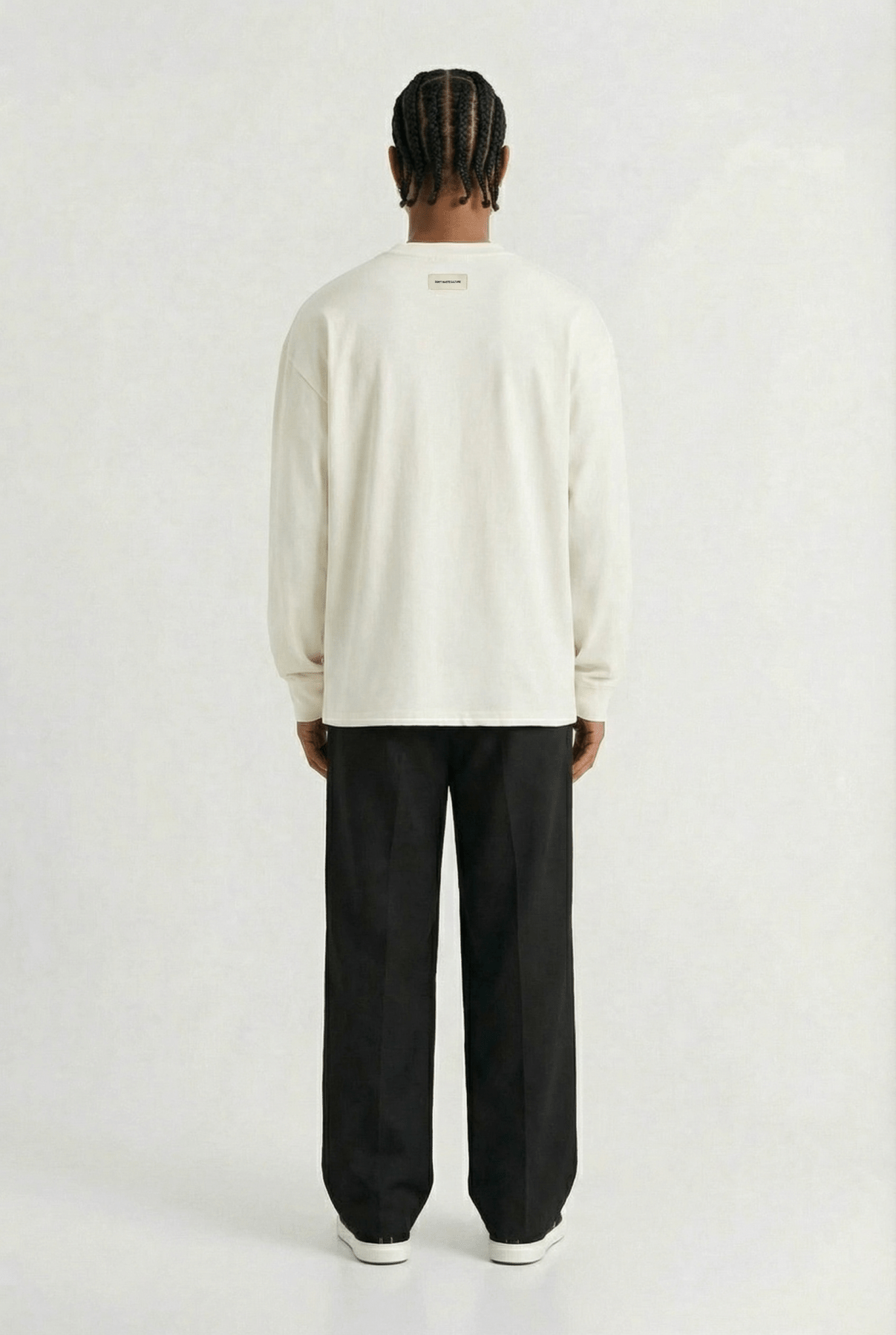 Don't Waste Culture Unisa Long Sleeve- Off White