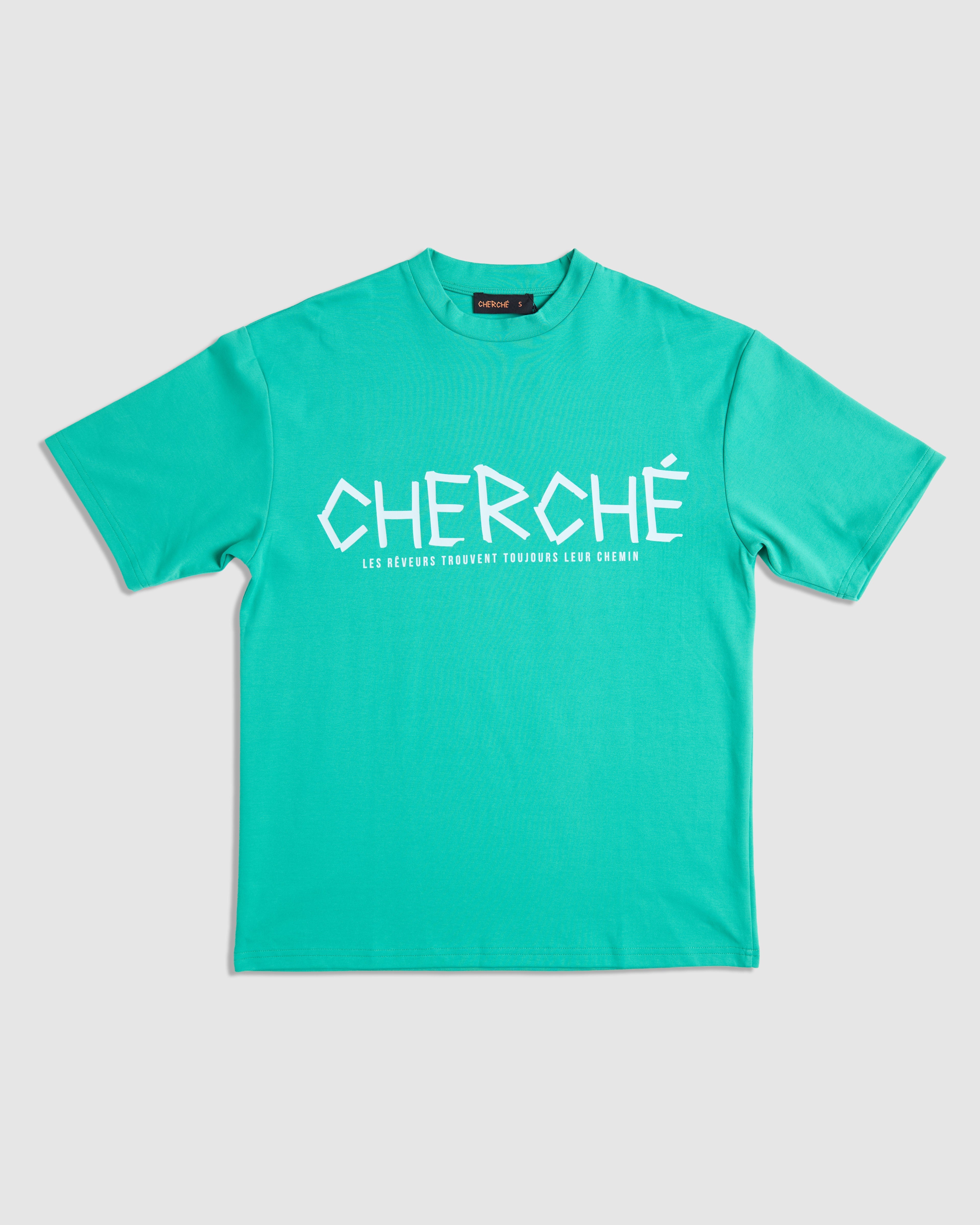 Cherché Oversized Tee- Green