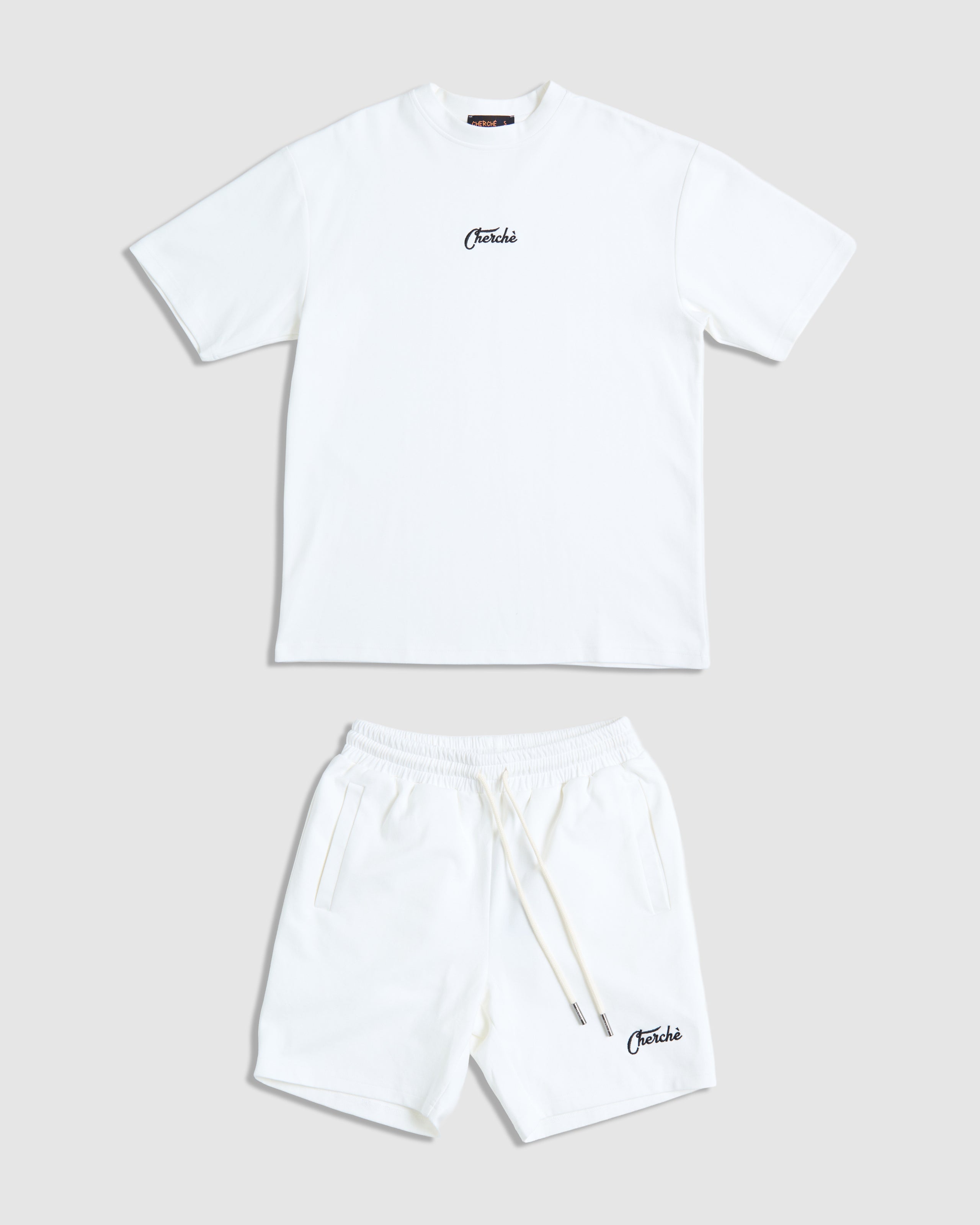 Cherché Oversized Set- White