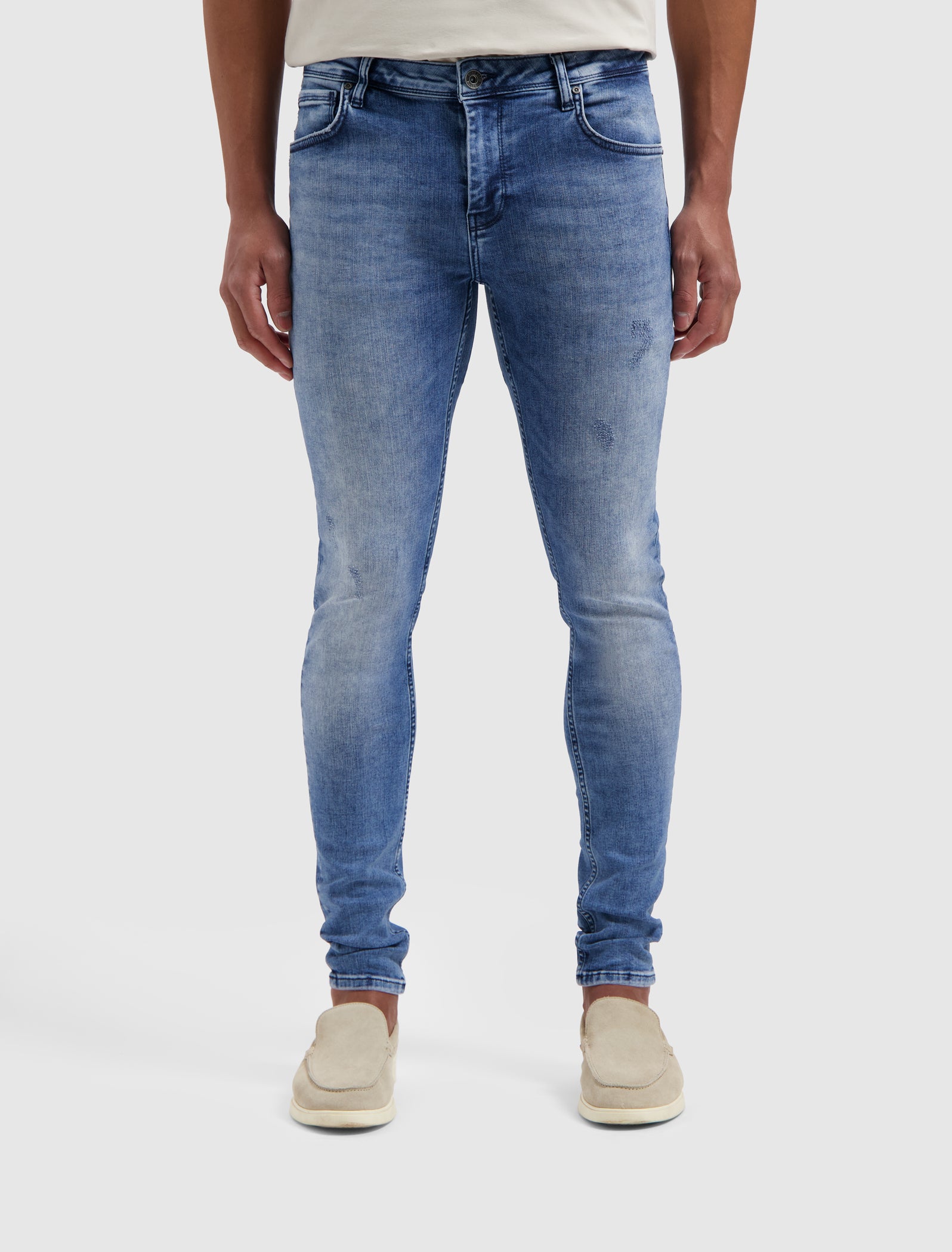 Pure Path Jeans Blauw The Dylan W1210