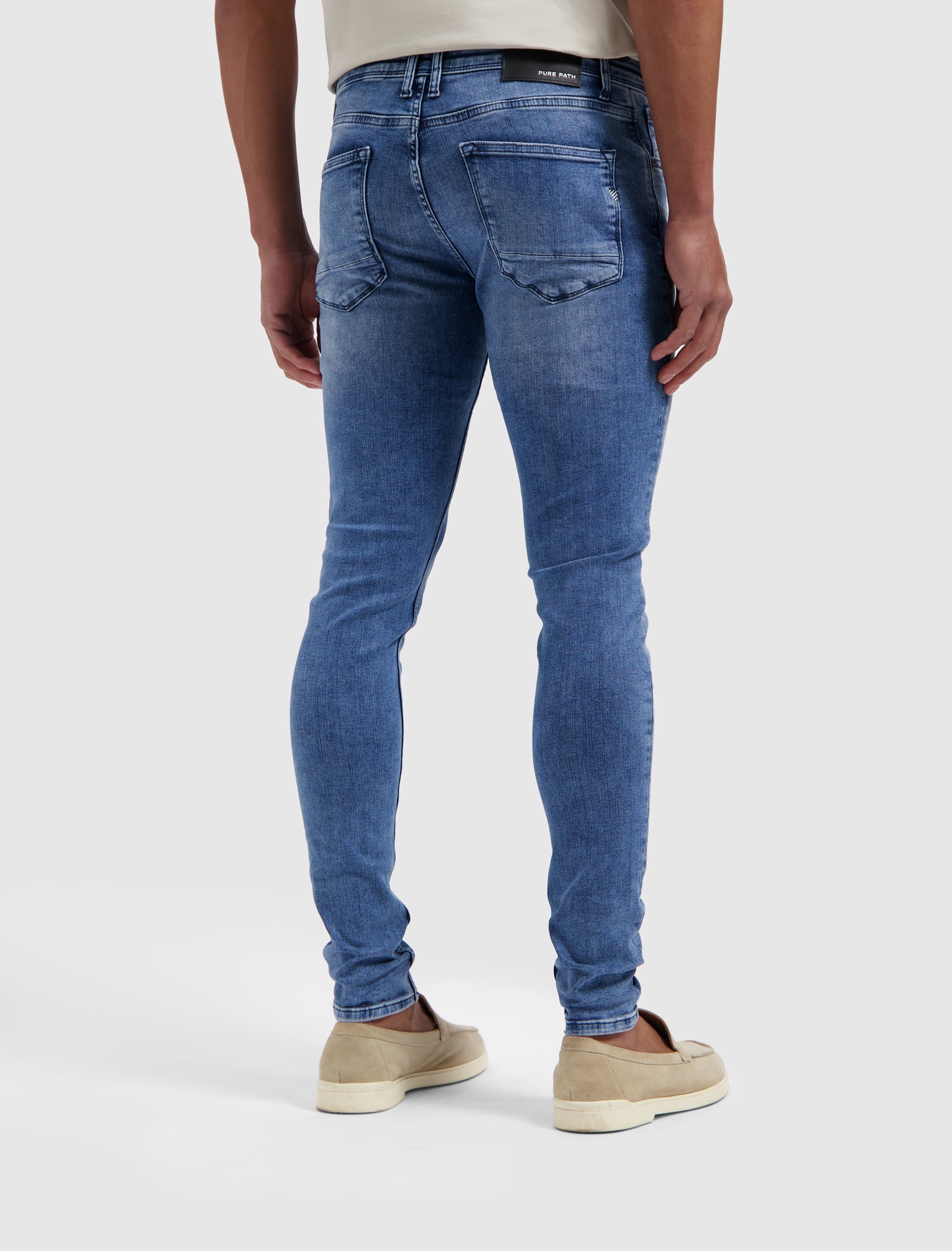 Pure Path Jeans Blauw The Dylan W1210