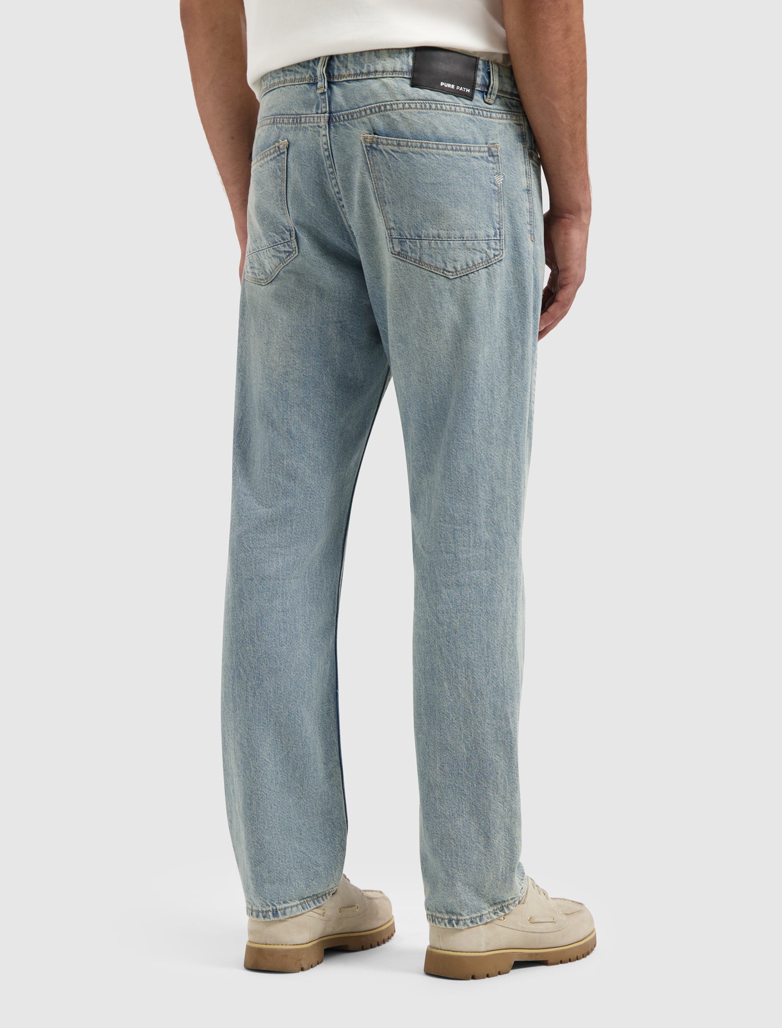 The Eric W1684 Regular Fit Jeans - Denim Blue Green