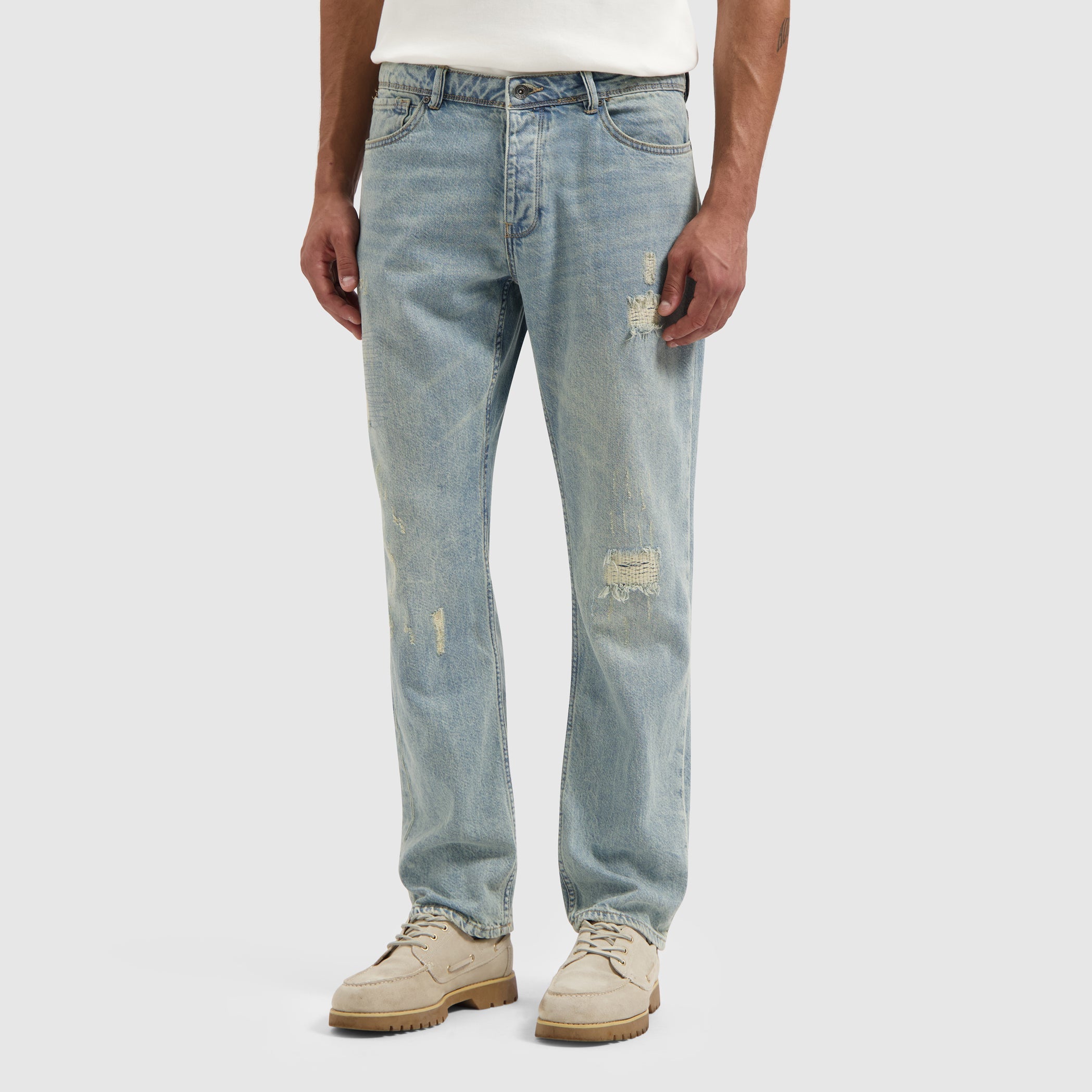 The Eric W3015 Regular Fit Jeans - Denim Light Blue