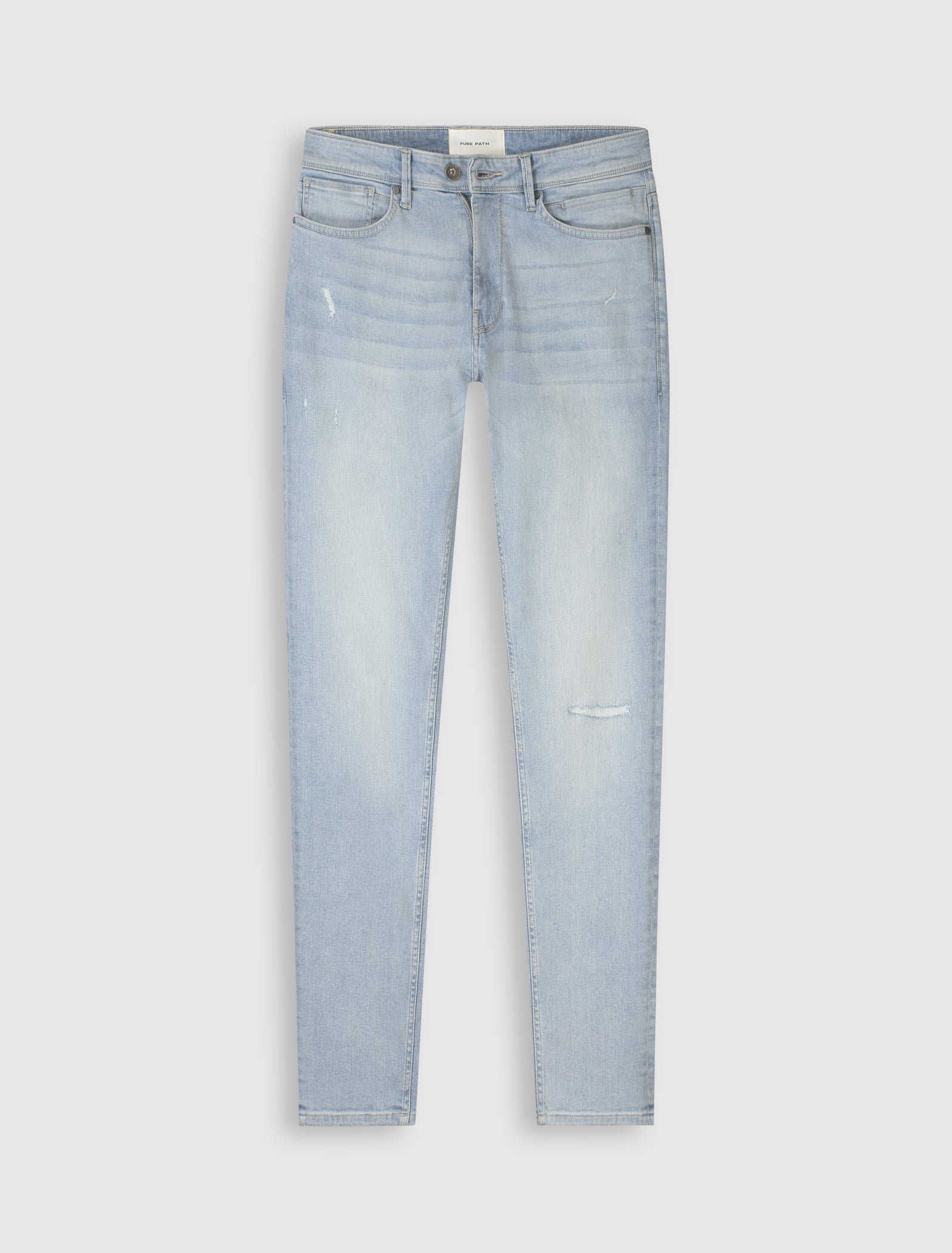 The Jone W1661 2.0 Skinny Fit Jeans - Denim Light Grey