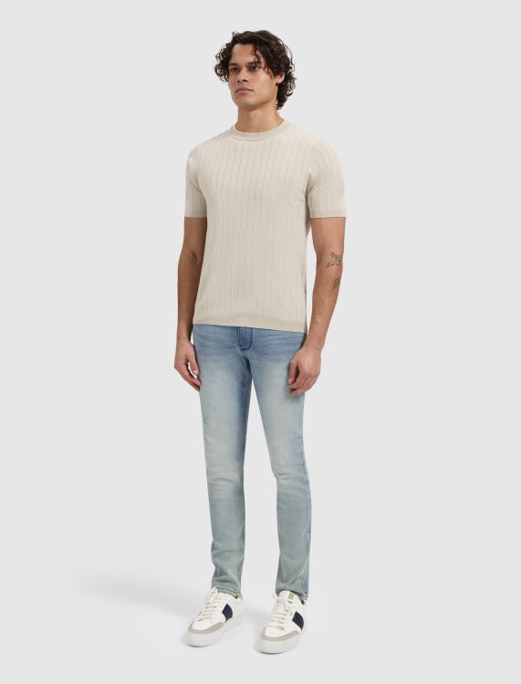 The Jone W1609 2.0 Skinny Fit Jeans - Denim Mid Blue