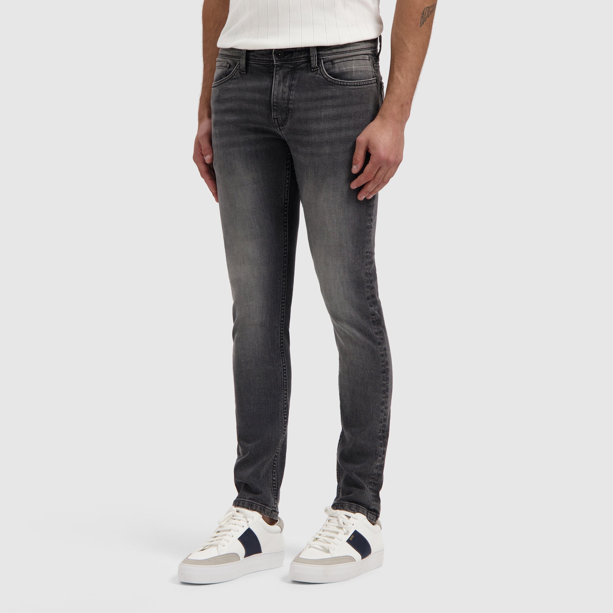 The Jone W1661 2.0 Skinny Fit Jeans - Denim Light Grey
