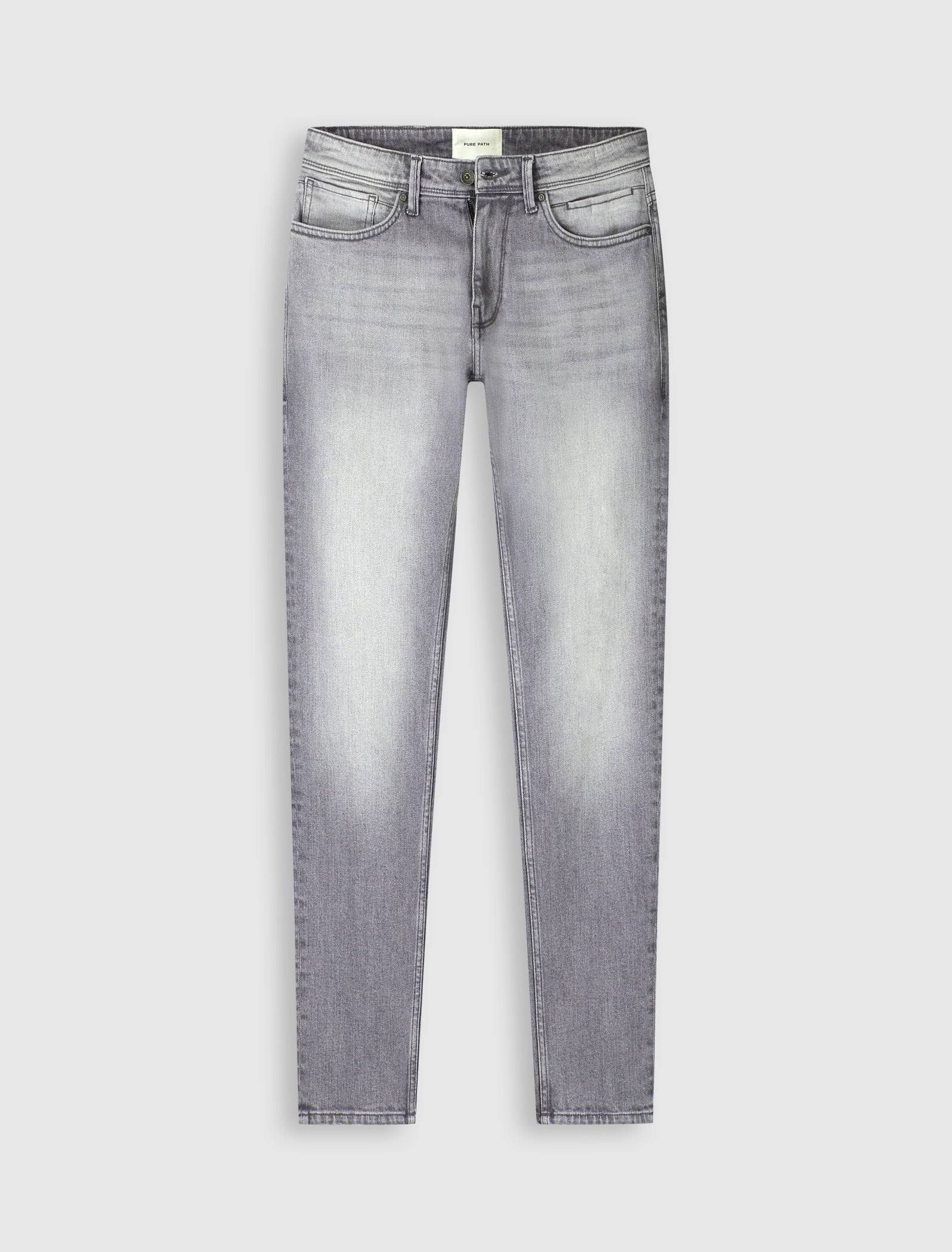 The Jone W1661 2.0 Skinny Fit Jeans - Denim Light Grey