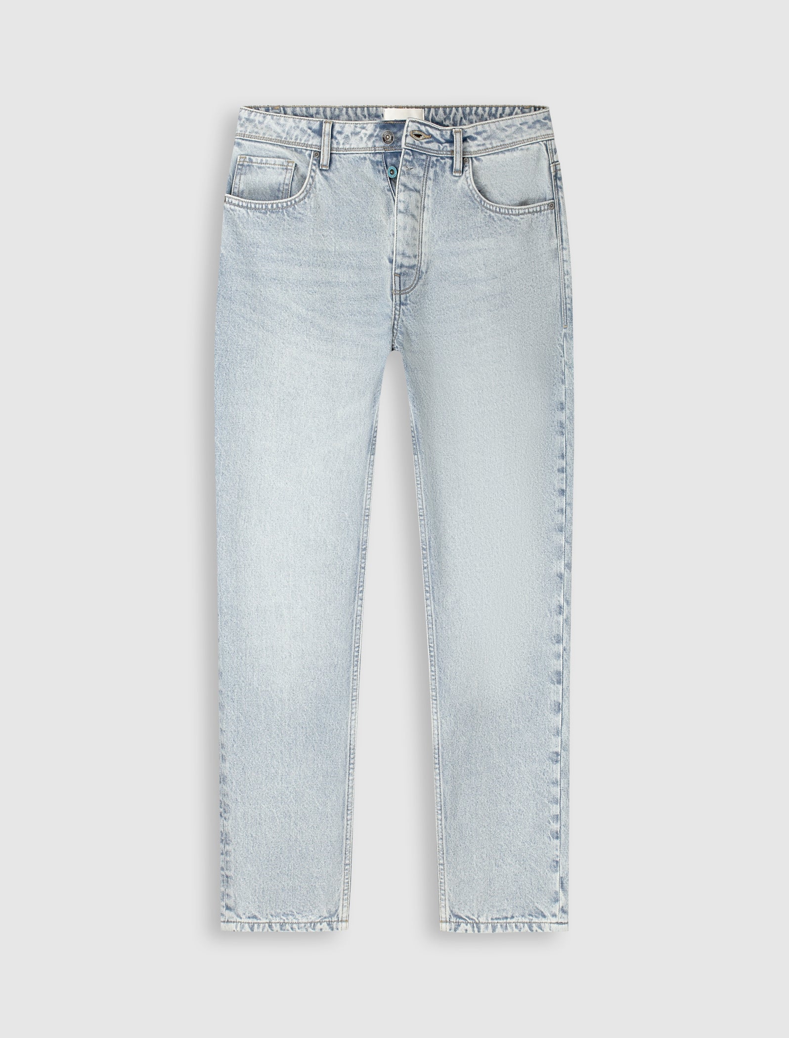 The Aiden W1673 Loose Fit Jeans - Denim Light Blue