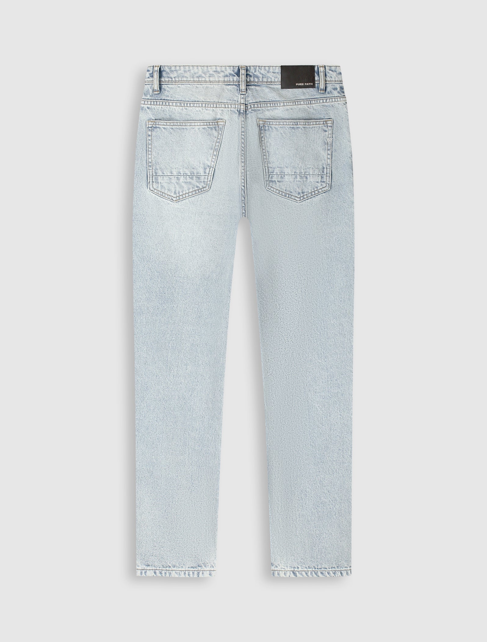 The Aiden W1673 Loose Fit Jeans - Denim Light Blue