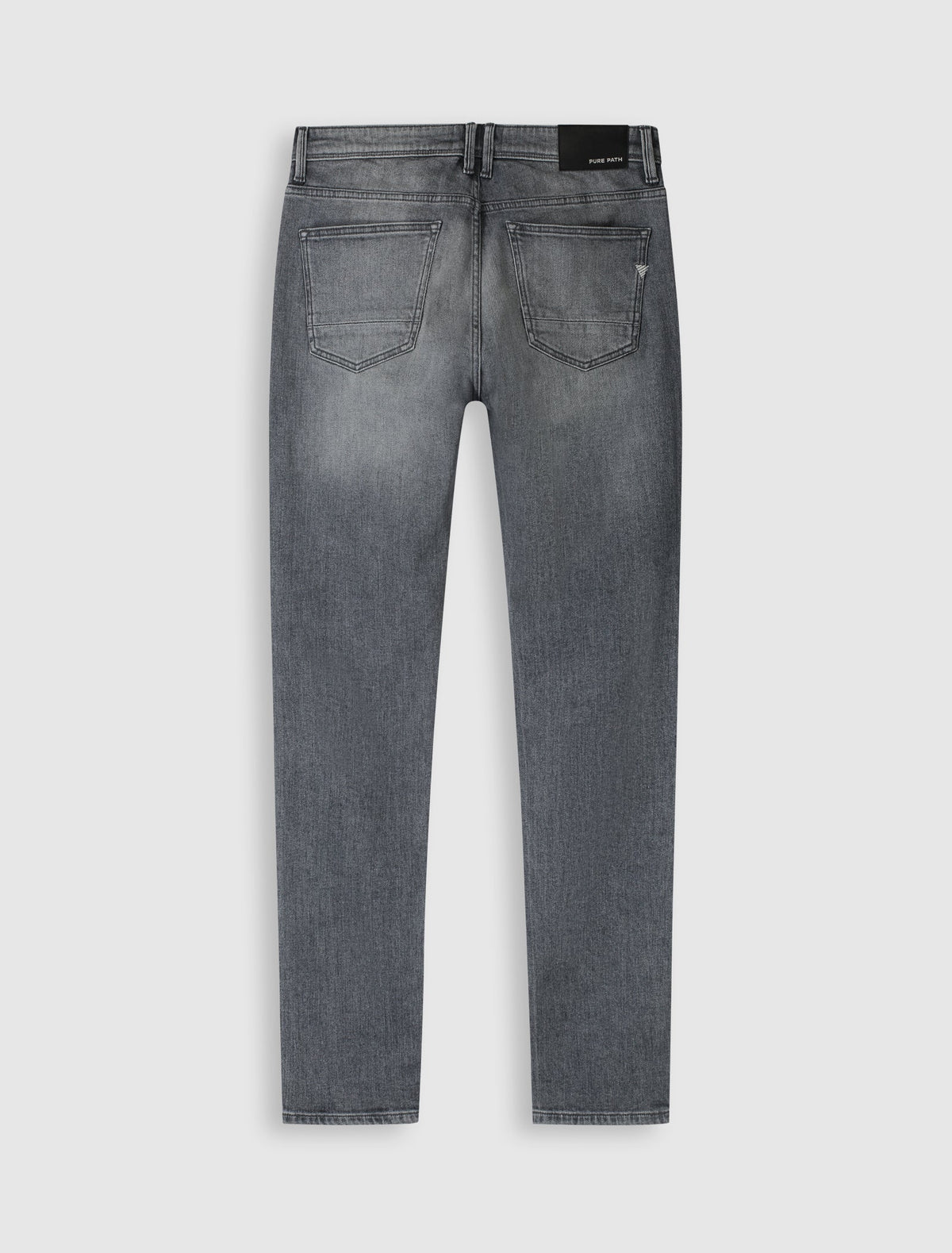 Pure Path The Ryan Slim Fit Jeans- Denim Mid Grey L34