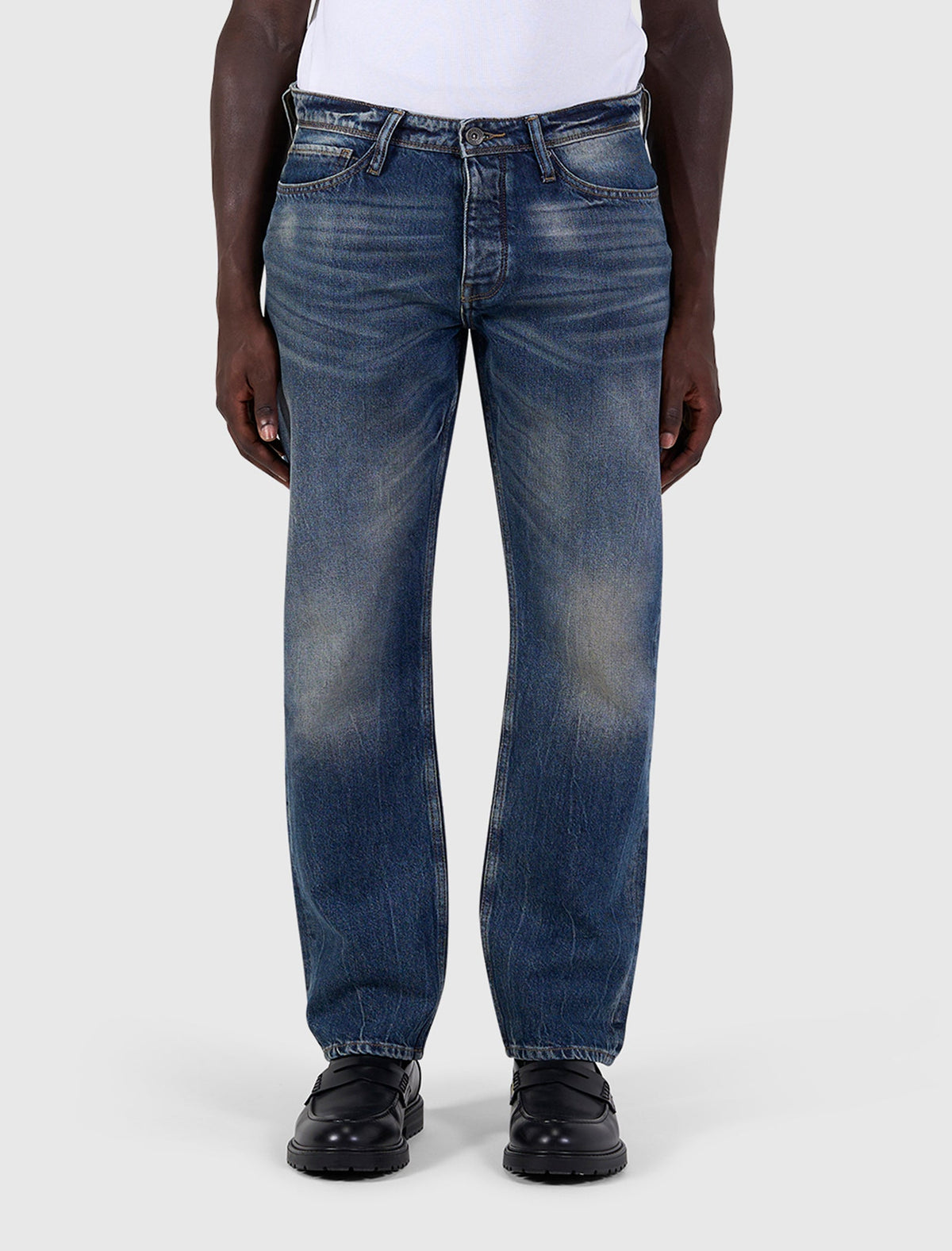 Pure Path The Eric Regular Fit Jeans- Denim Dark Blue L34