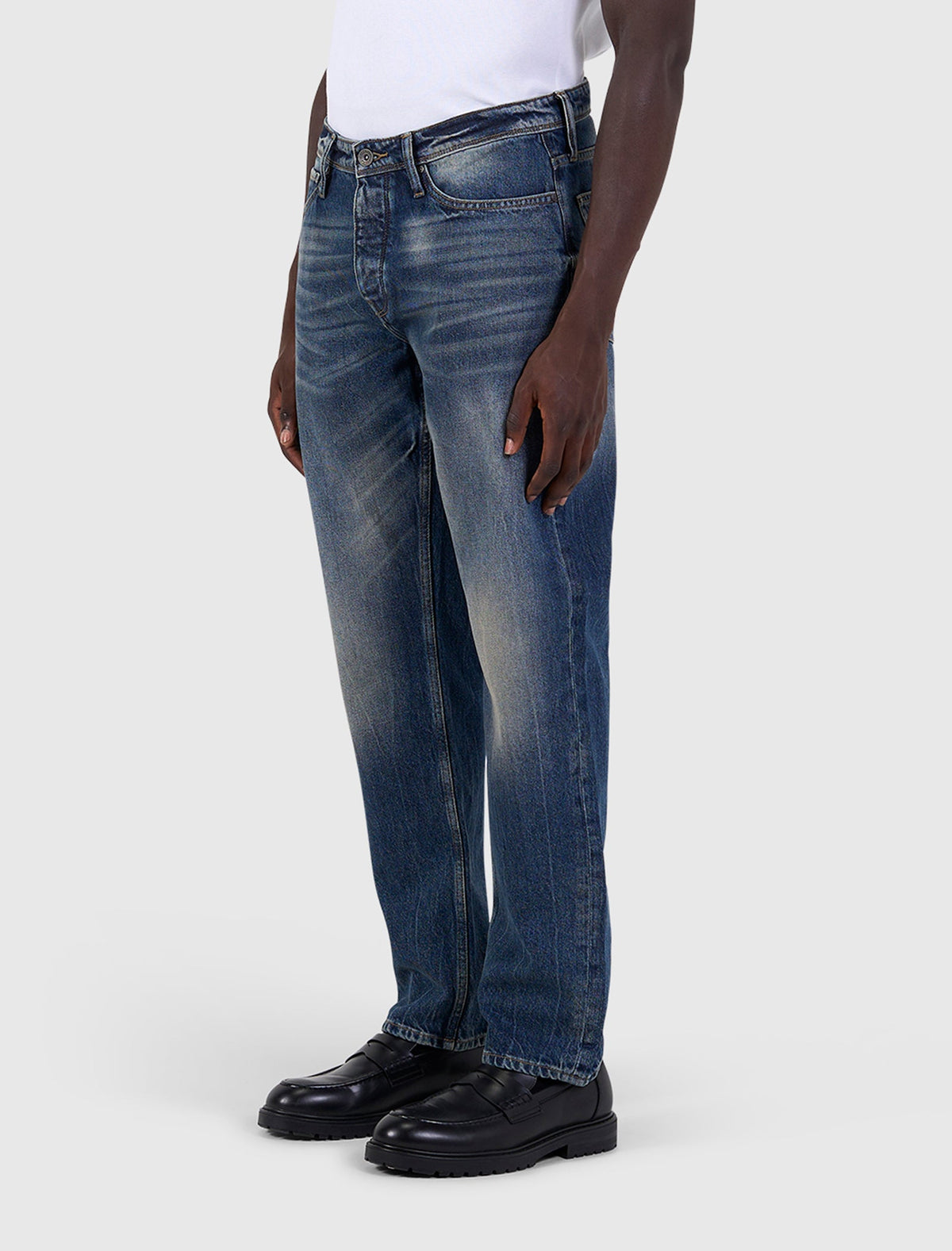 Pure Path The Eric Regular Fit Jeans- Denim Dark Blue L34