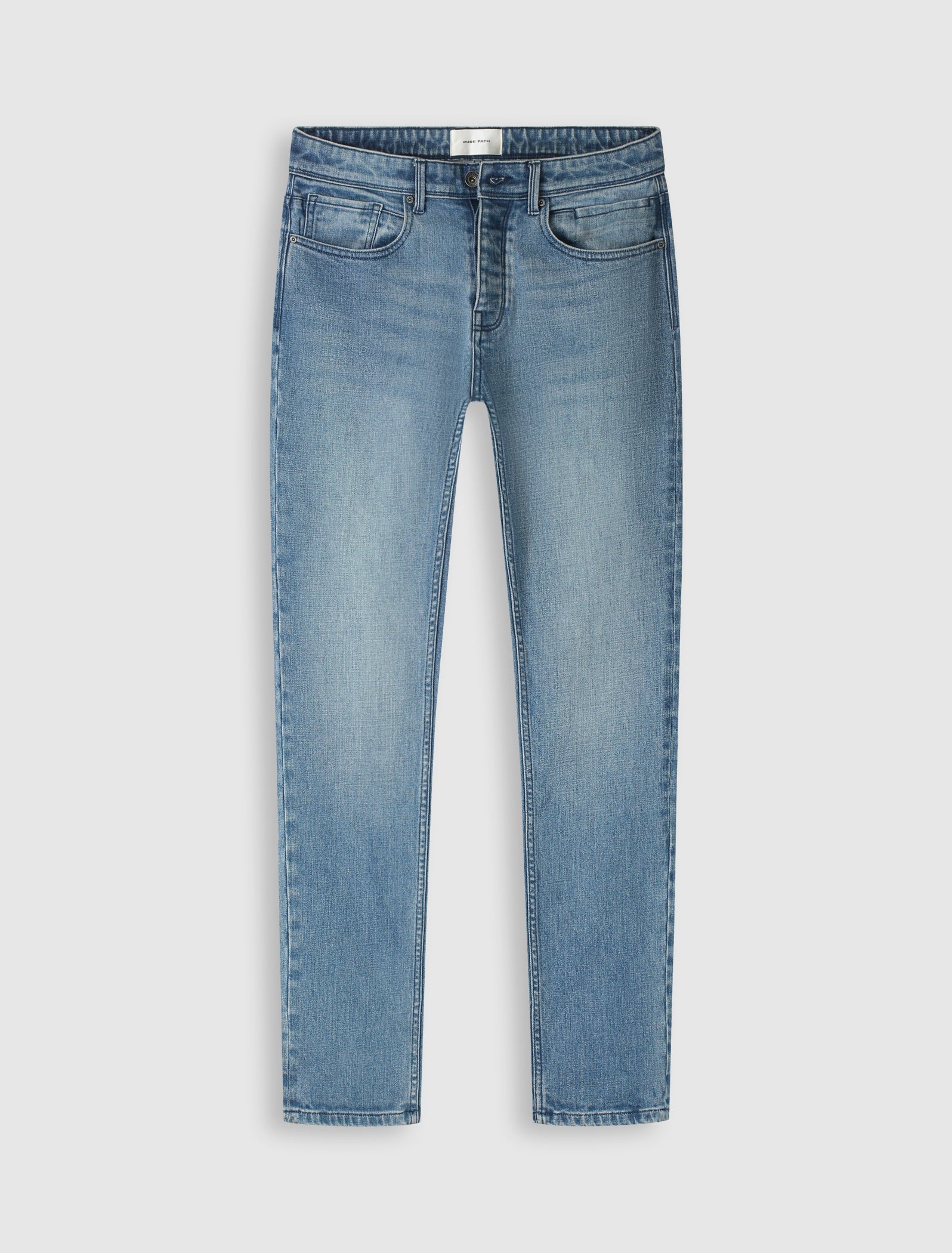 The Ryan W3010 Slim Fit Jeans - Denim Light Blue