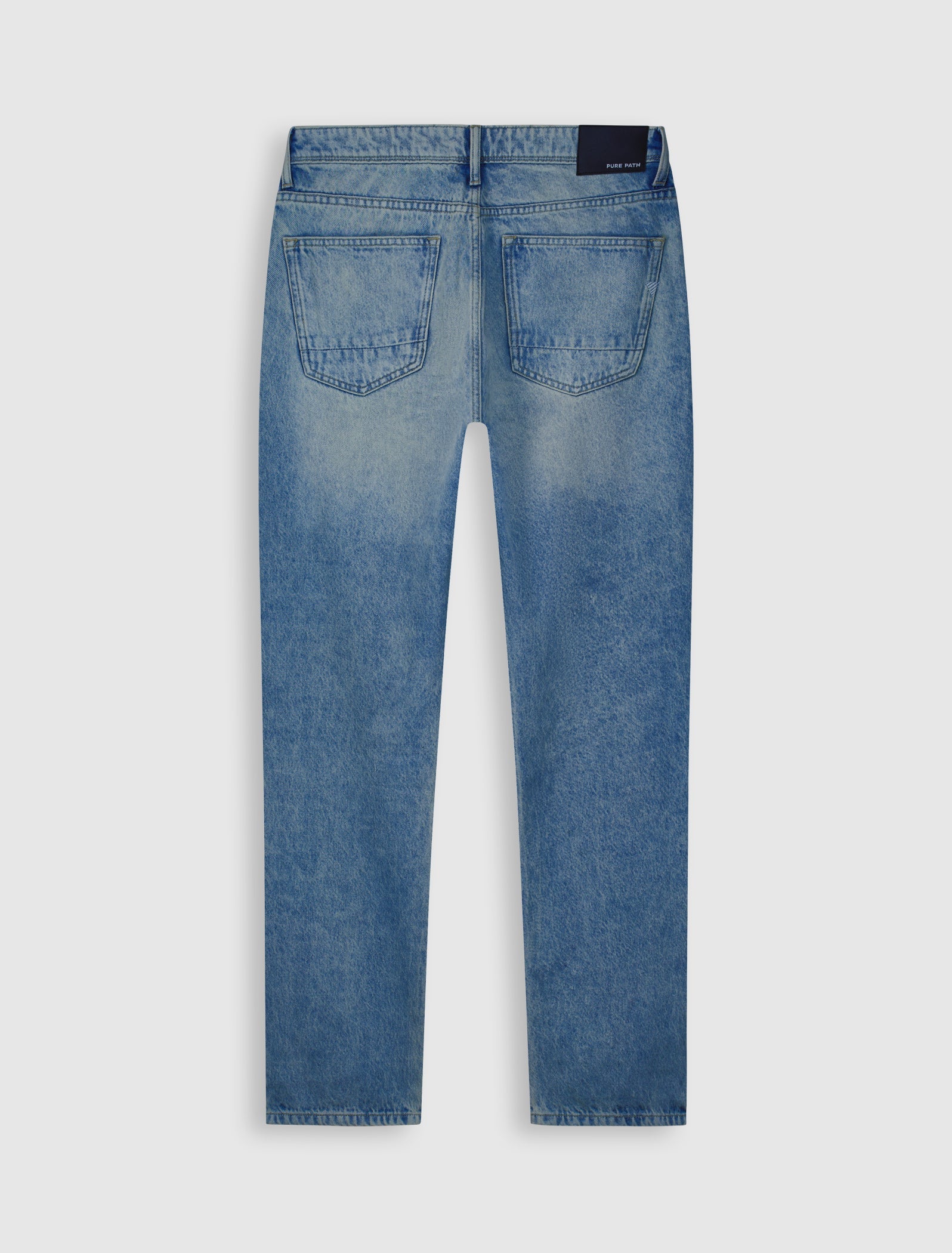 Pure Path The Eric Regular Fit Jeans- Denim Blue Green