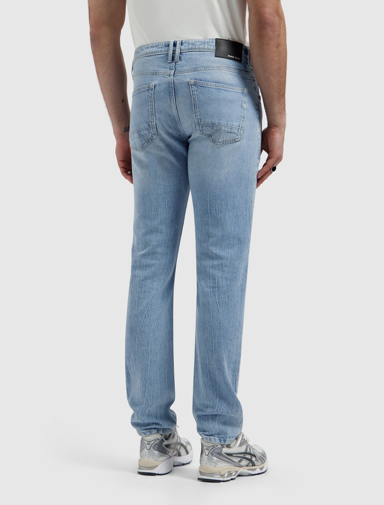 The Ryan W3010 Slim Fit Jeans - Denim Light Blue