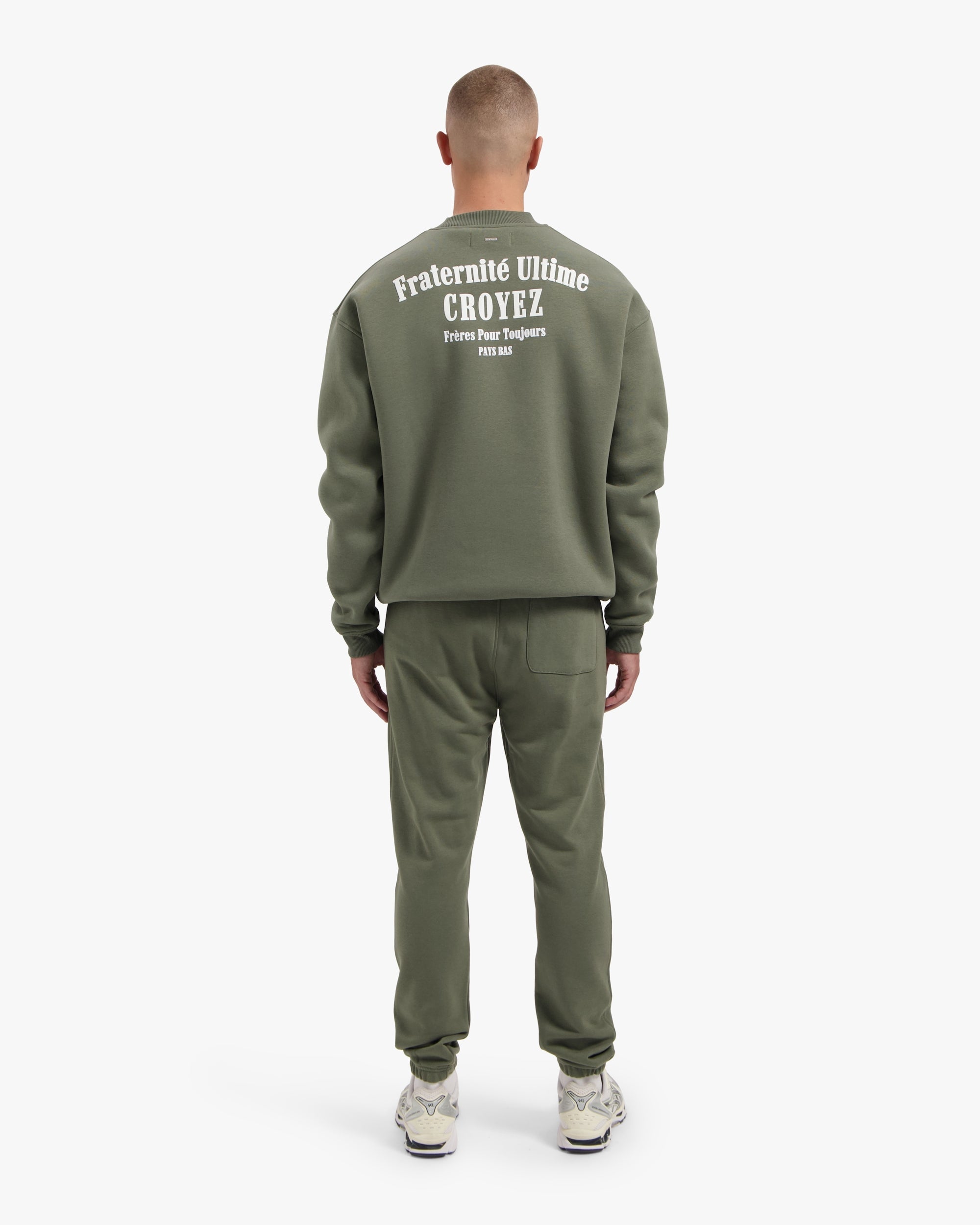 Croyez Fraternite Sweater- Dusty Olive