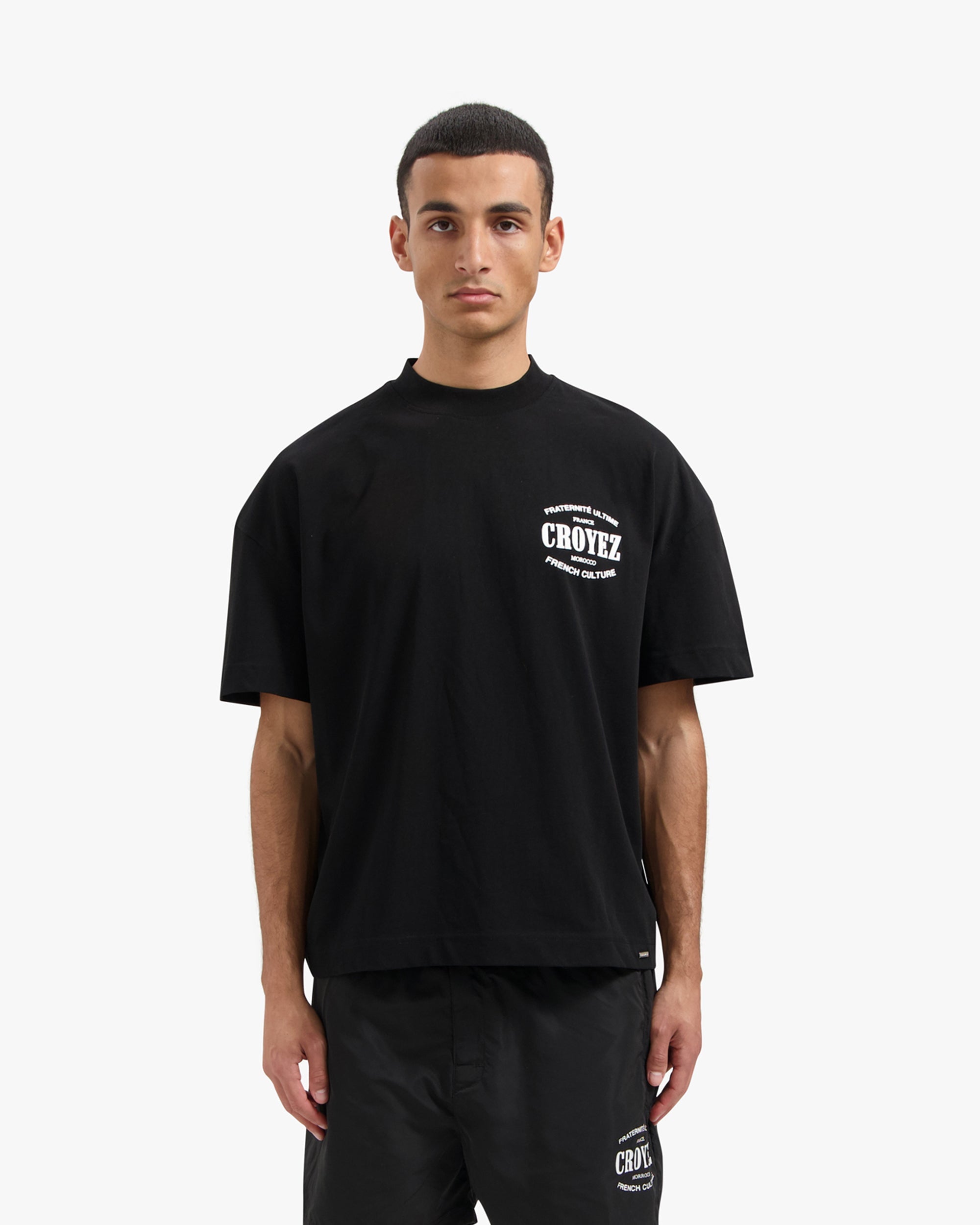 Croyez Stamp T-Shirt- Black