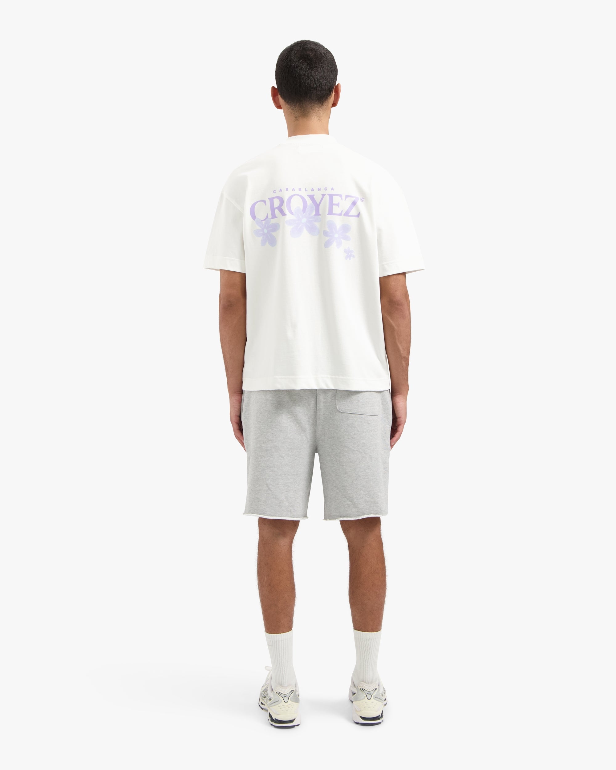 Croyez Botanique T-shirt- Off White/Lilac