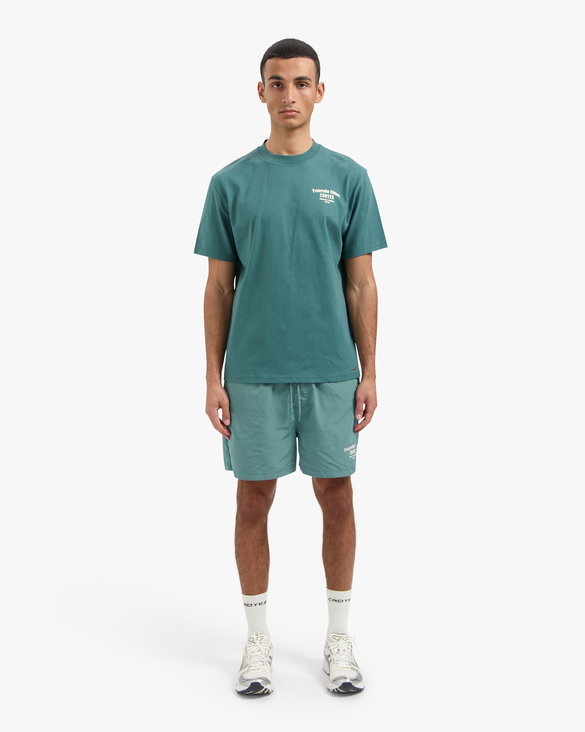 Croyez Fraternite Swim Short- Green